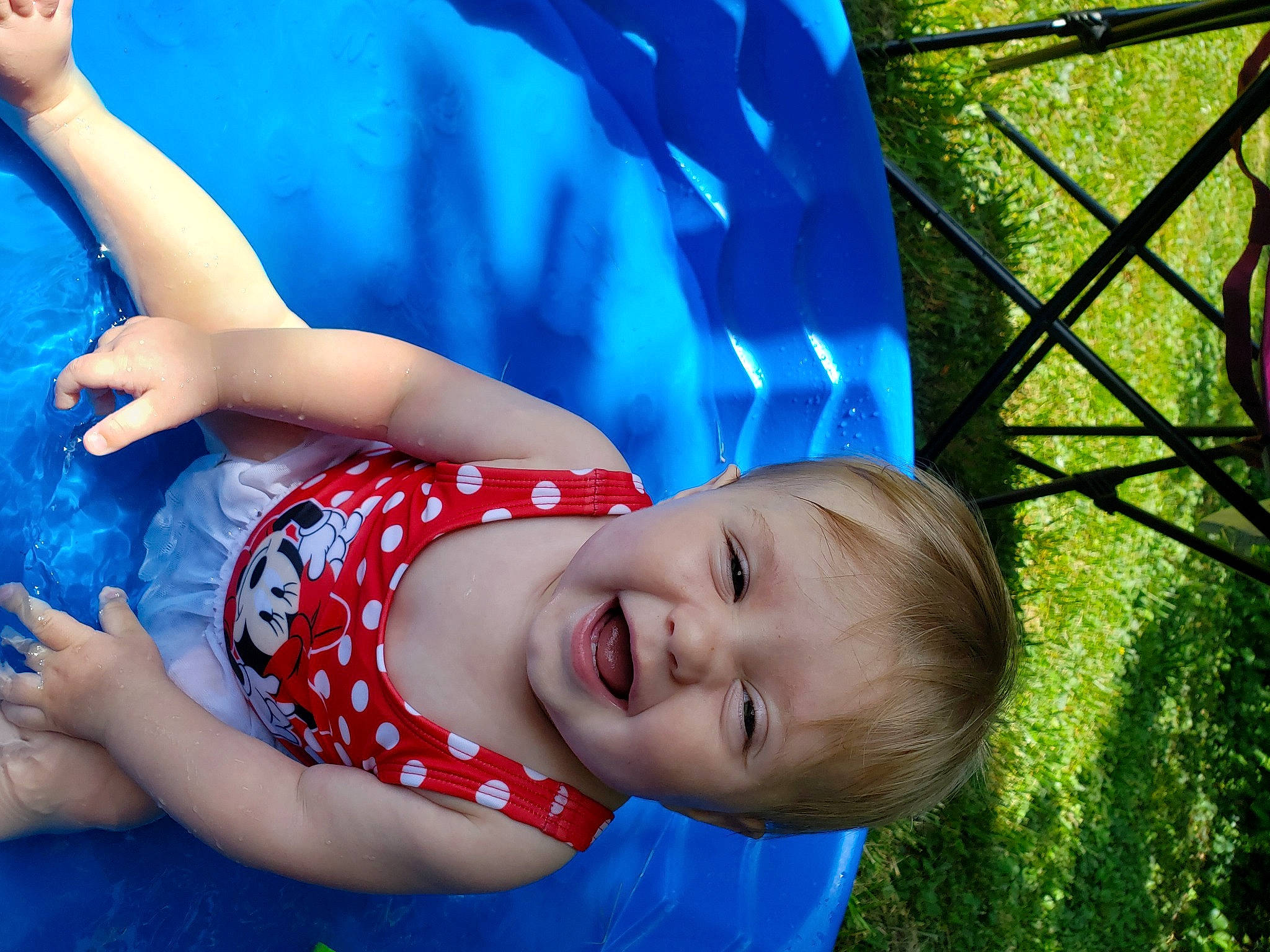 Isabella joined the competition — help win amazing prizes! baby, child, fun, happy, leisure, person, toddler