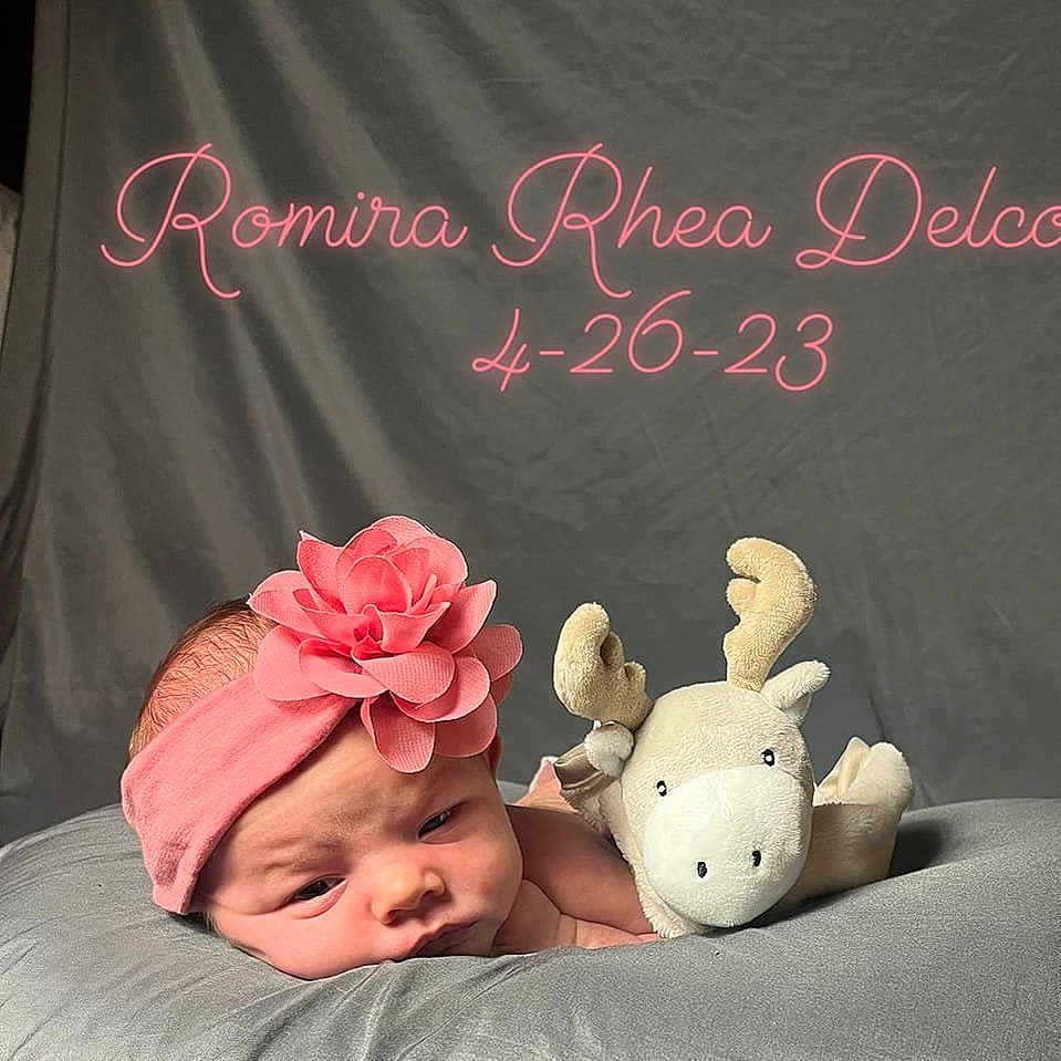 Romira Rhea joined the competition — help win amazing prizes! accessories, baby, blackboard, blanket, cap, clothing, cushion, face, hat, head, headband, homedecor, newborn, person, photography, portrait, quilt, teddybear, text, toy