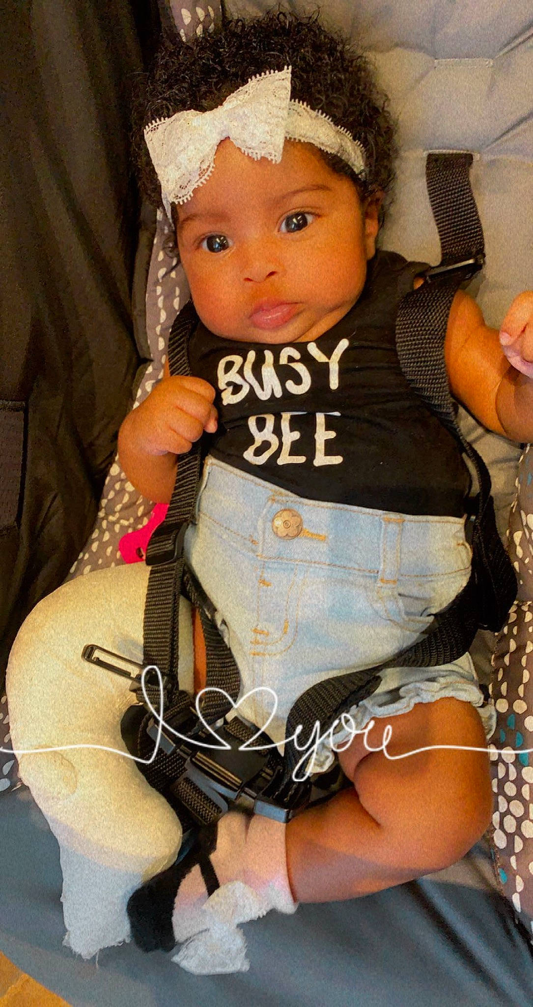 Kylah is registered to the contest to win money with this photo: abdomen, baby, baby_toddler_clothing, cap, cheek, chest, doll, eye, head, headwear, human_leg, nail, person, skin, sleeve, textile, thigh, thumb, toddler, trunk