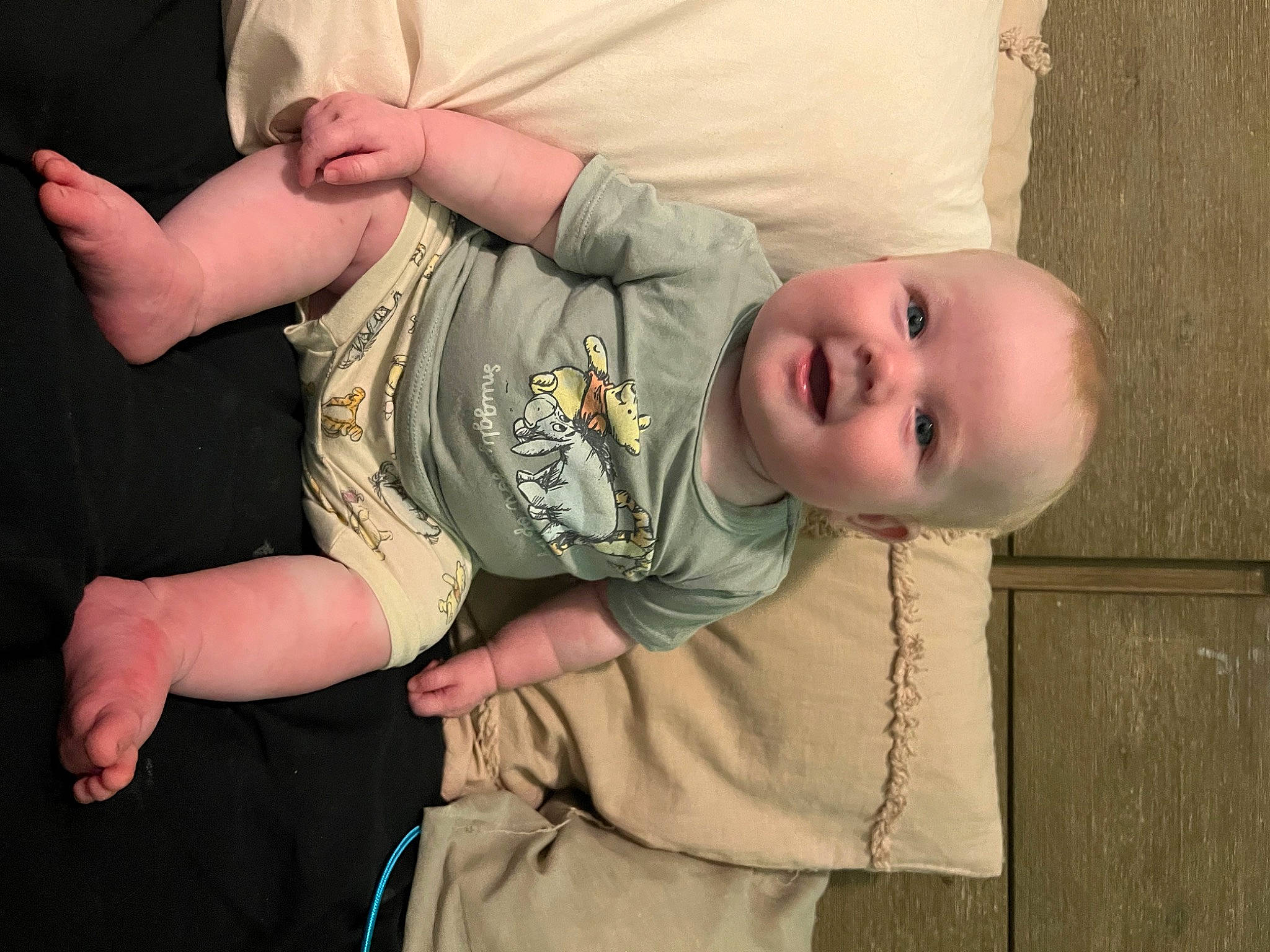 Penelope joined the competition — help win amazing prizes! arm, baby, baby_toddler_clothing, cheek, comfort, elbow, eye, finger, gesture, hand, happy, human_body, joint, joy, mouth, nose, person, skin, sleeve, smile
