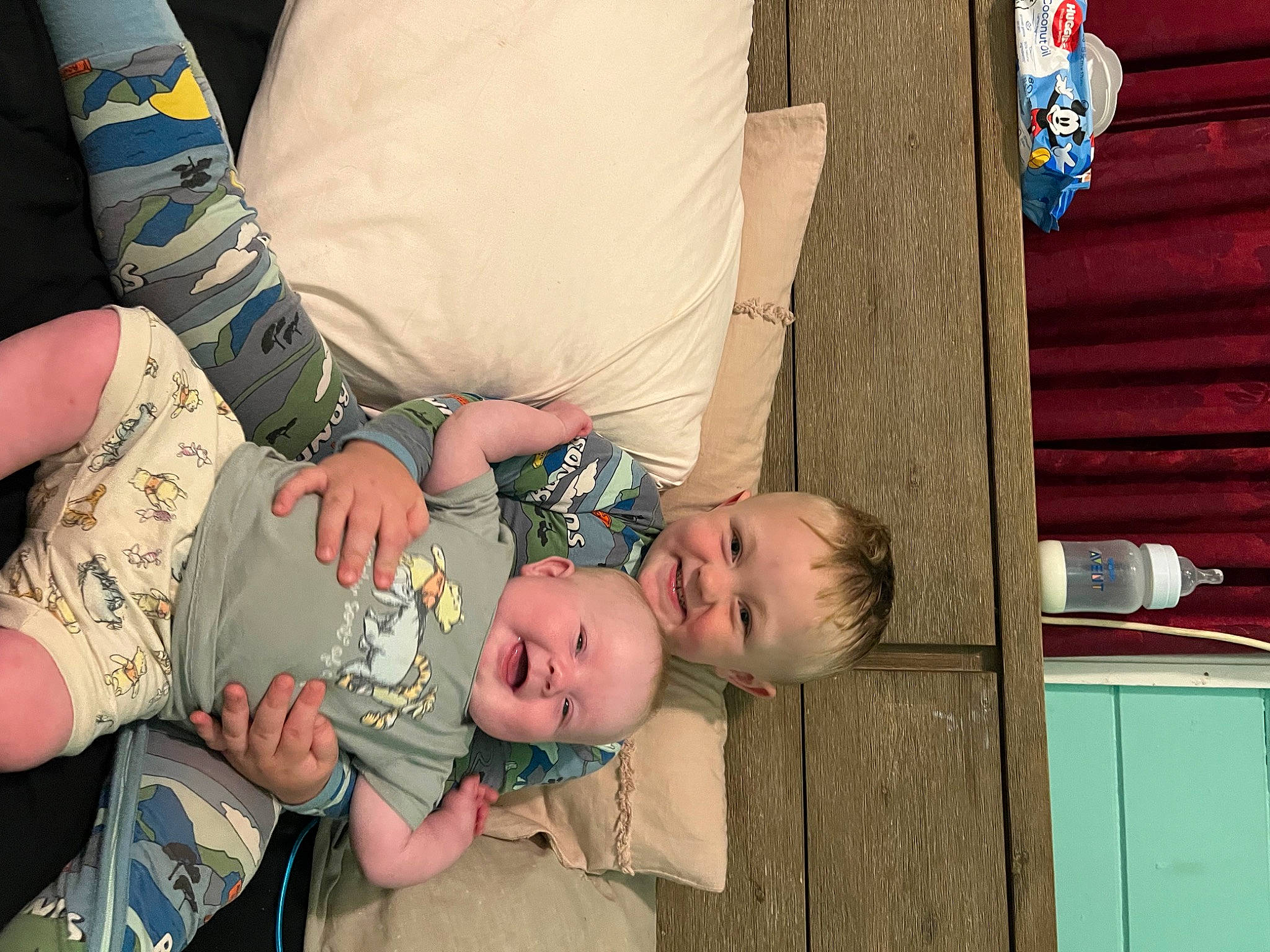 Parker is registered to the contest to win money with this photo: abdomen, arm, baby, baby_products, chest, child, elbow, fun, gesture, hand, happy, joint, joy, people, person, sitting, temporary_tattoo, thigh, toddler, tree