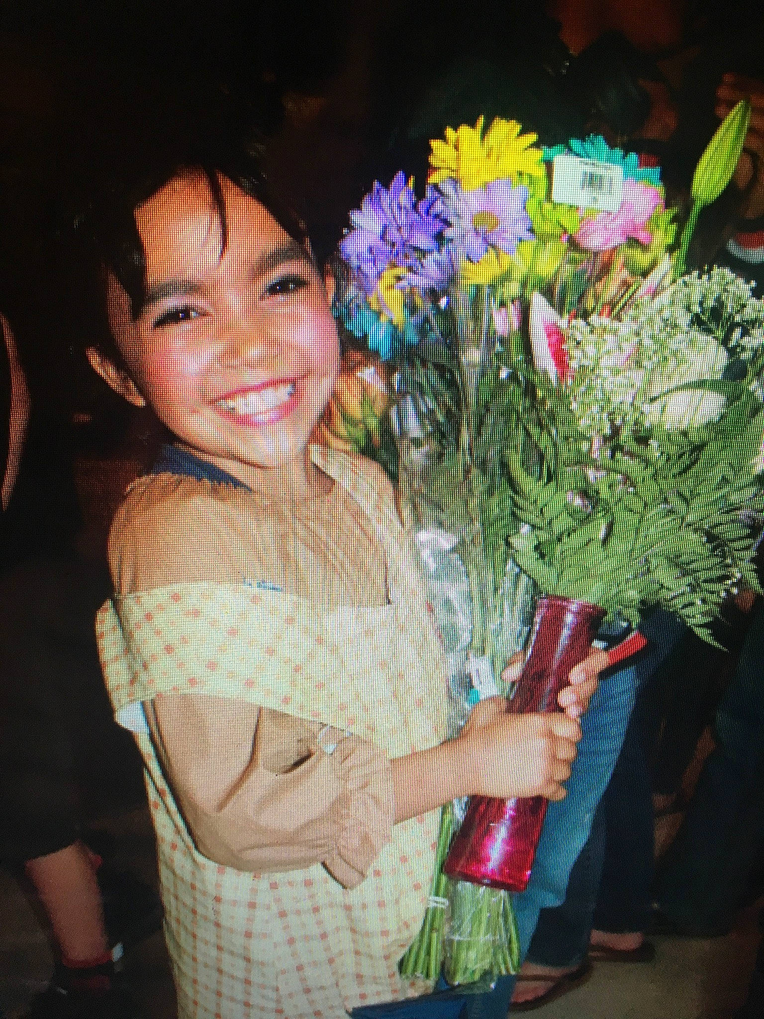 Lillyana joined the competition — help win amazing prizes! art, black_hair, bouquet, cut_flowers, floral_design, floristry, flower, flower_arranging, happy, joy, person, plant, smile