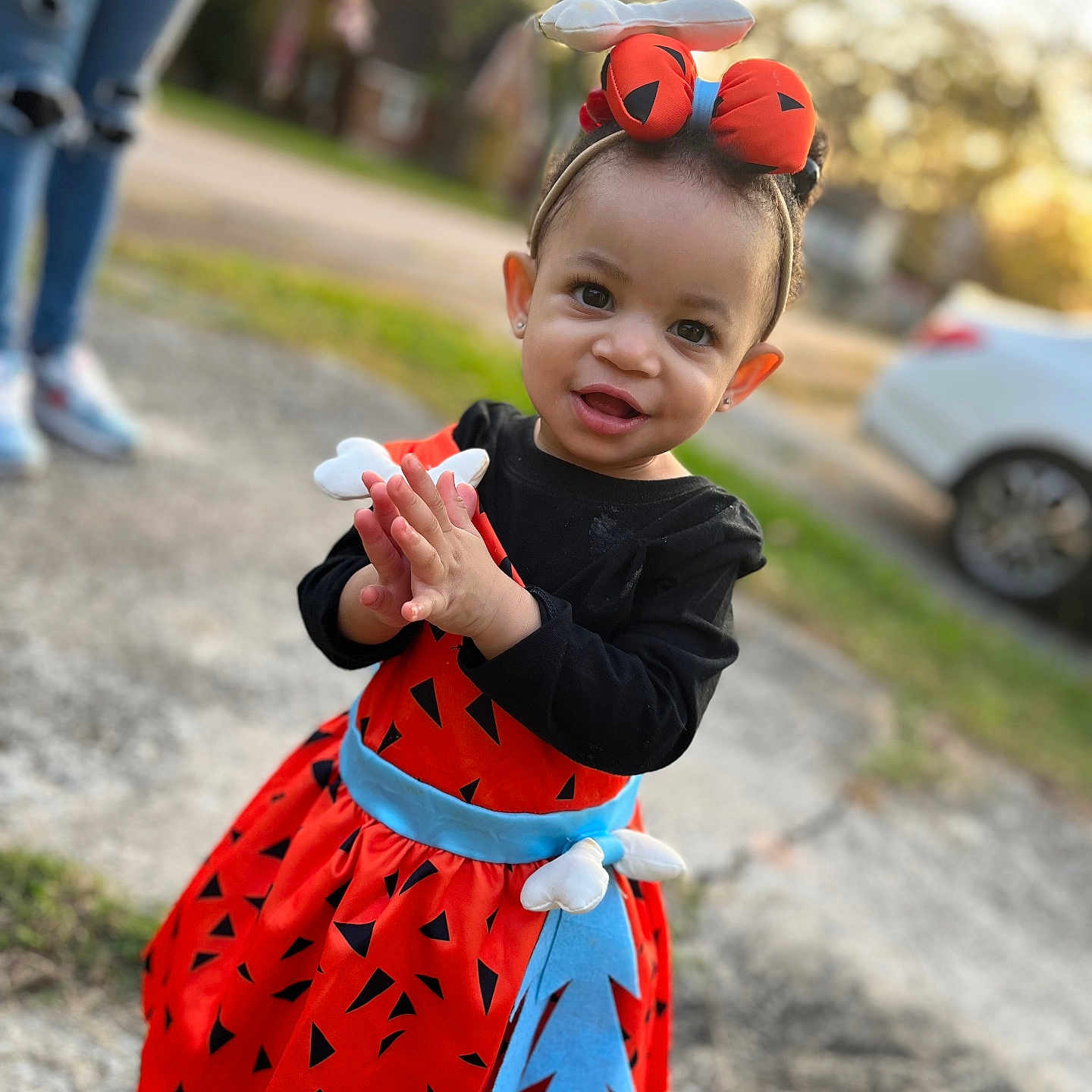 Jaleyah joined the competition — help win amazing prizes! alloywheel, bodypart, car, carwheel, child, clothing, costume, dress, face, female, finger, girl, hand, head, machine, person, photography, portrait, spoke, tire