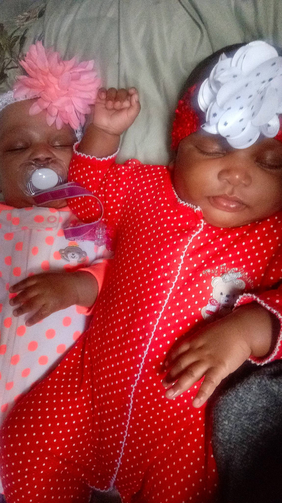 Rylie is registered to the contest to win money with this photo: child, costume, design, fun, girl, headgear, infant, pattern, person, pink, polka_dot, product, red, skin, toddler