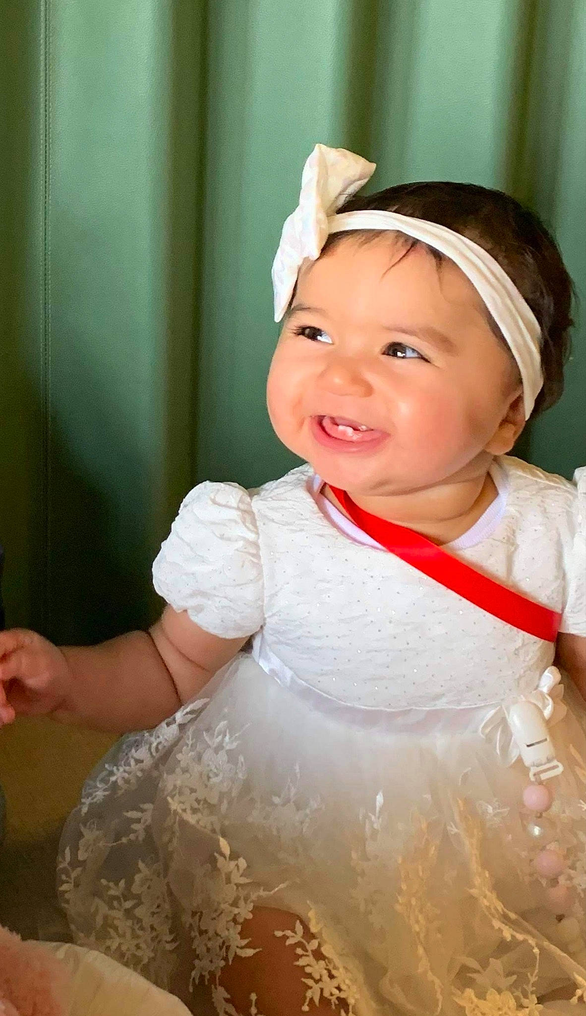 Lavina joined the competition — help win amazing prizes! baby, child, costume, hair_accessory, happy, headband, headgear, joy, person, skin, smile, toddler