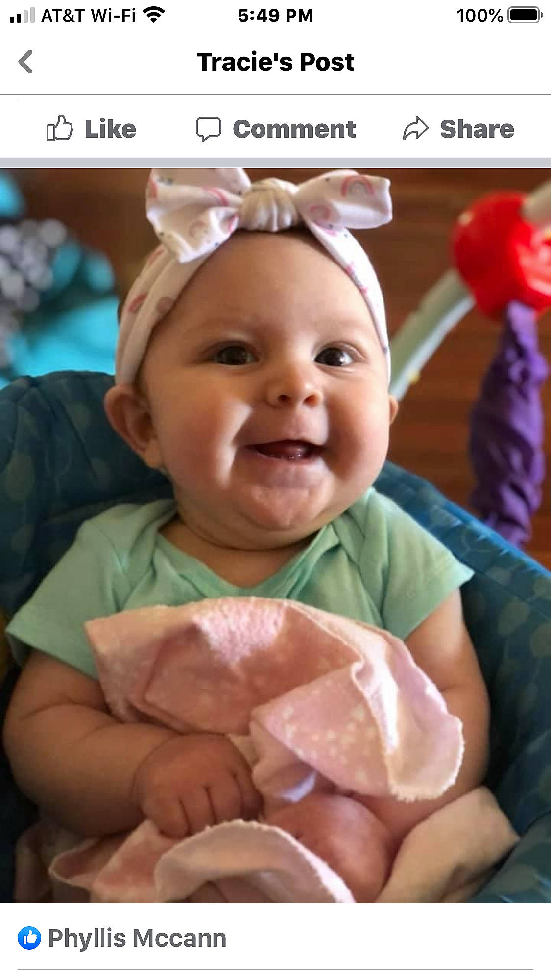 Maddison is registered to the contest to win money with this photo: baby, baby_laughing, baby_making_funny_faces, birth, cheek, child, facial_expression, happy, headwear, joy, person, photo_caption, skin, smile, toddler