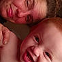 Jaxson joined the competition — help win amazing prizes! baby, child, woman, smile, red_hair, face, hand, close_up, indoor, joy, parent, skin, person, expression, intimacy, portrait, adult, holding, happy, family