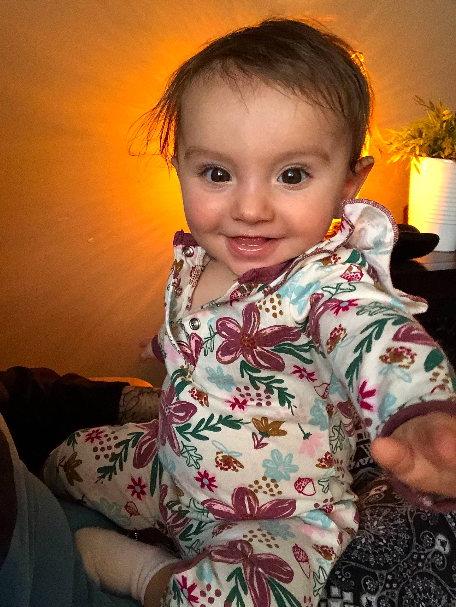 Maéva joined the competition — help win amazing prizes! cheek, child, joy, person, sitting, smile, toddler