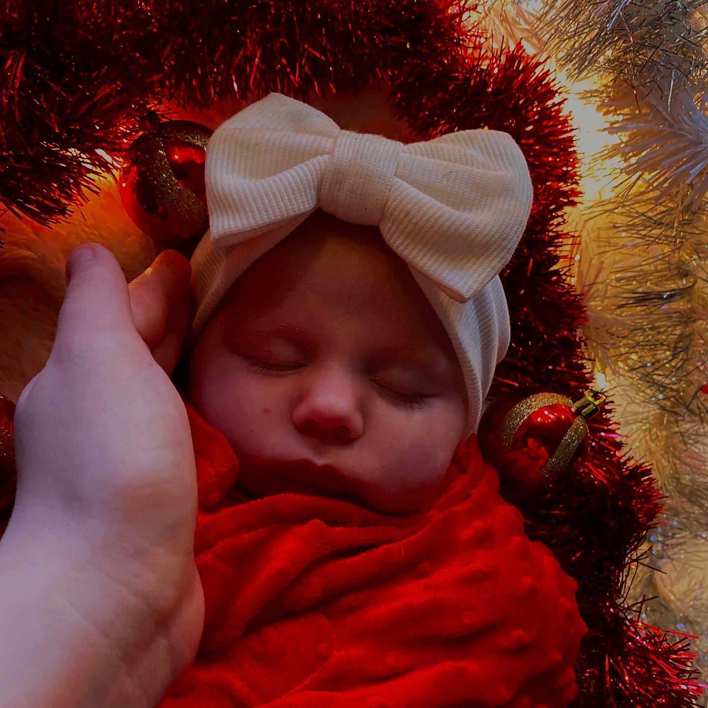 Everyleigh joined the competition — help win amazing prizes! baby, blanket, bodypart, bonnet, cap, clothing, face, festival, finger, hand, happy, hat, head, hood, newborn, person, photography, portrait, sleeping, smile