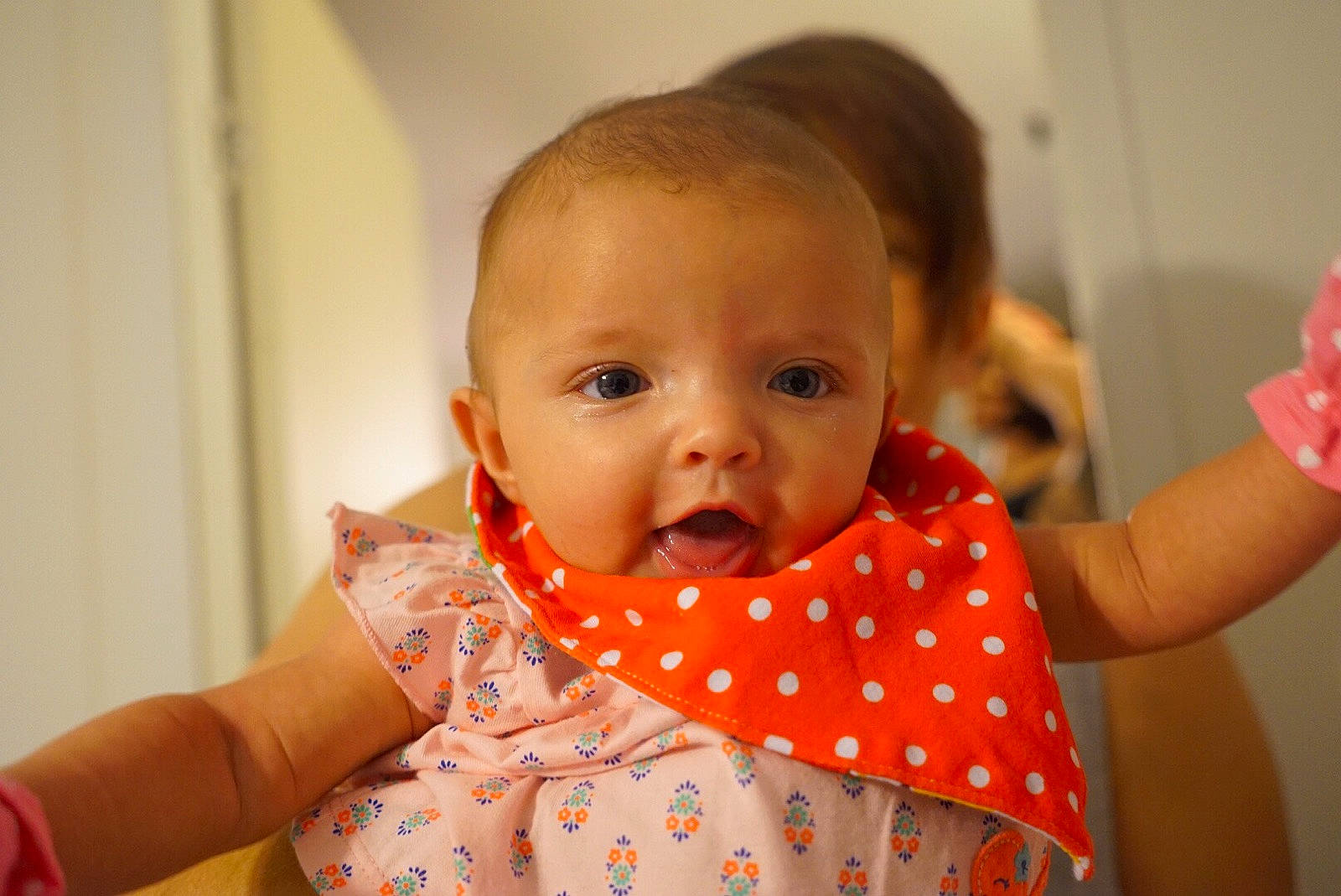 Kaycee joined the competition — help win amazing prizes! cheek, child, girl, infant, iris, nose, person, product, skin, smile, toddler