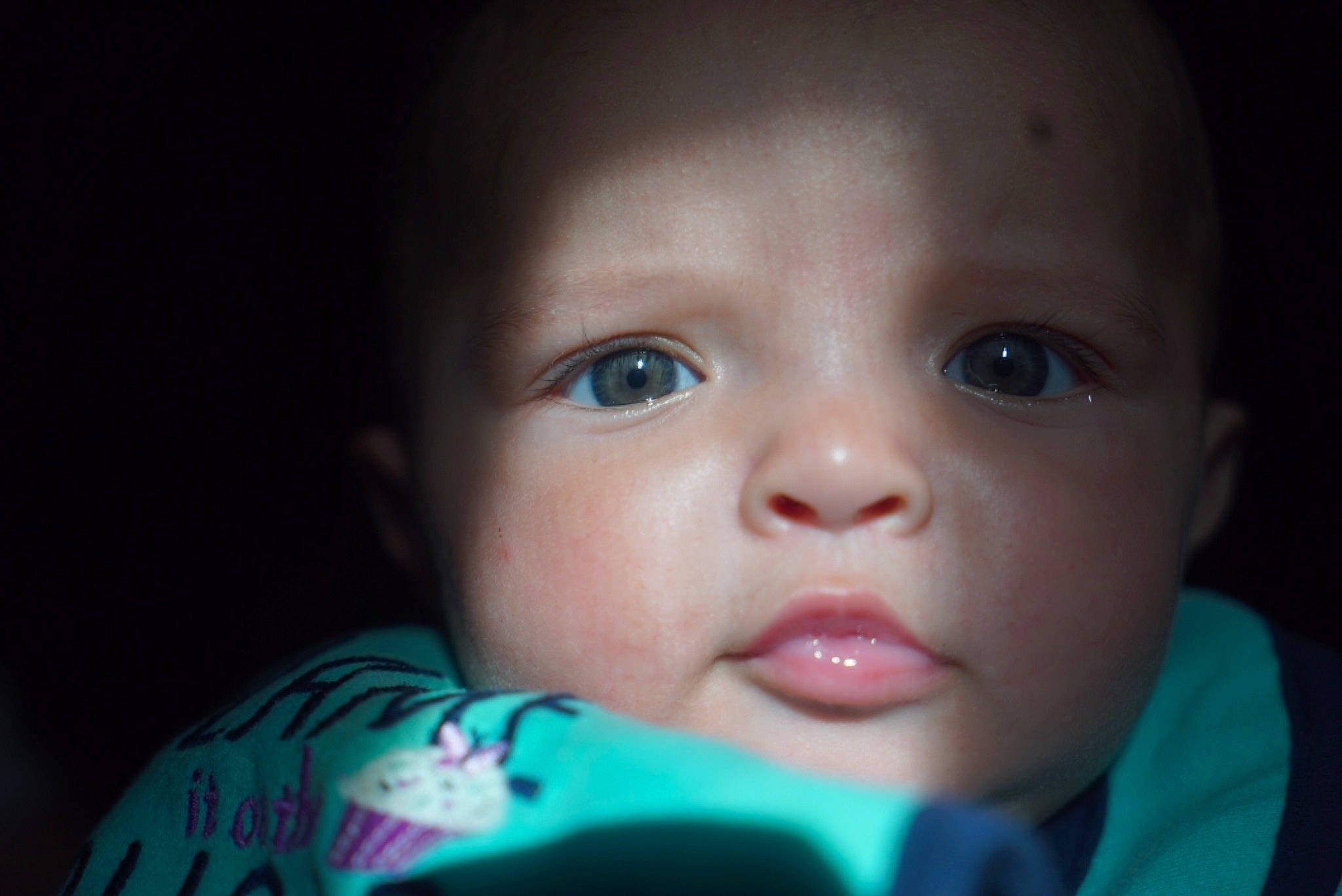 Kaycee is registered to the contest to win money with this photo: boy, cheek, child, chin, close_up, emotion, eye, eyebrow, face, forehead, head, human, infant, lip, mouth, nose, organ, person, skin, toddler