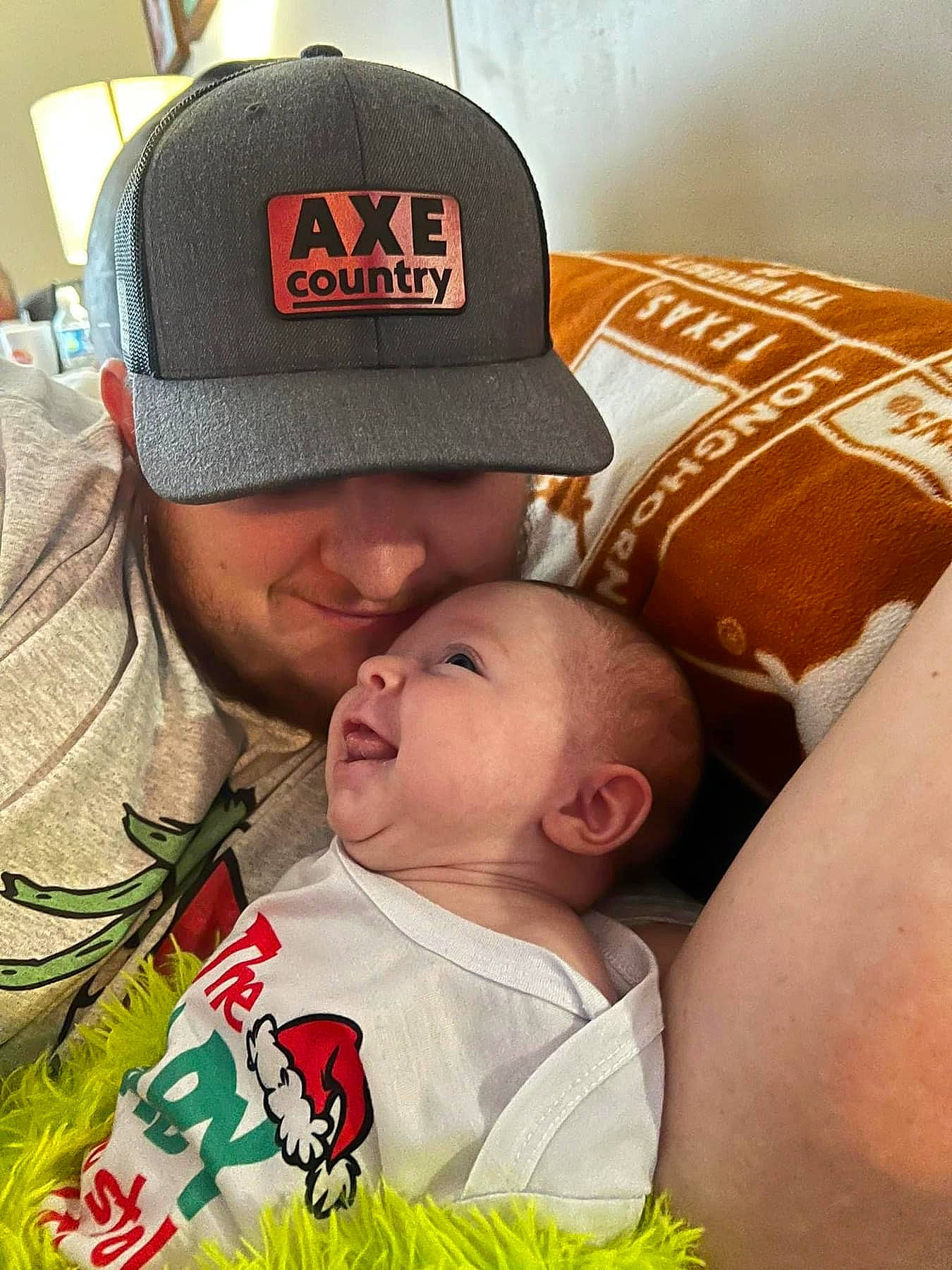 Suttyn joined the competition — help win amazing prizes! baby, baby_toddler_clothing, baseball_cap, beanie, cap, child, comfort, eye, fashion_accessory, grass, happy, hat, head, headgear, headwear, joy, knit_cap, love, people_in_nature, person