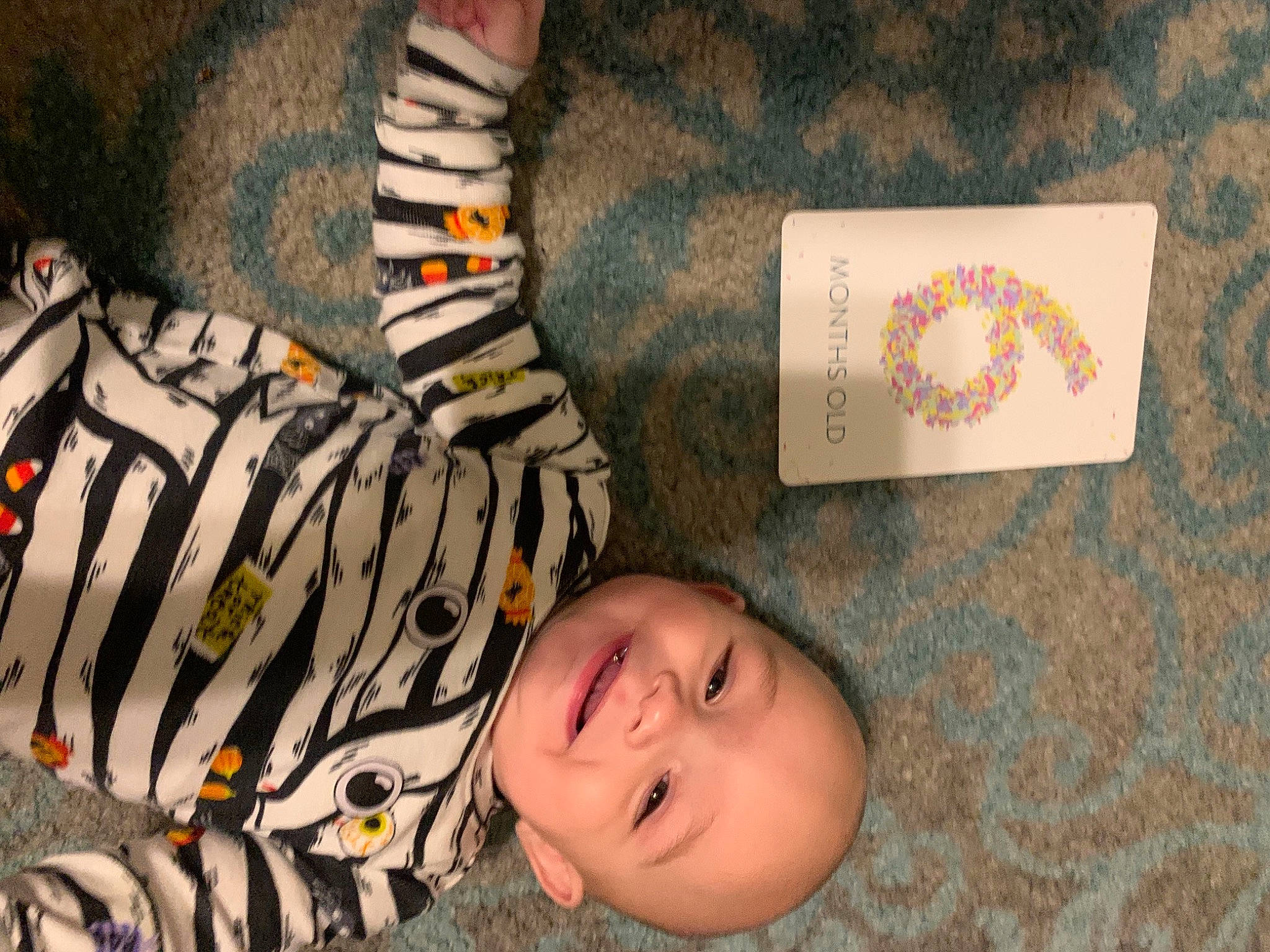 Luka joined the competition — help win amazing prizes! baby, baby_laughing, baby_toddler_clothing, beauty, cheek, child, design, fashion_accessory, finger, font, happy, joy, nail, pattern, person, product, skin, sleeve, smile, textile