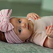 Sienna joined the competition — help win amazing prizes! accessories, baby, bodypart, bonnet, cap, clothing, face, finger, hand, happy, hat, head, headband, newborn, person, photography, portrait, smile, towel, wrist