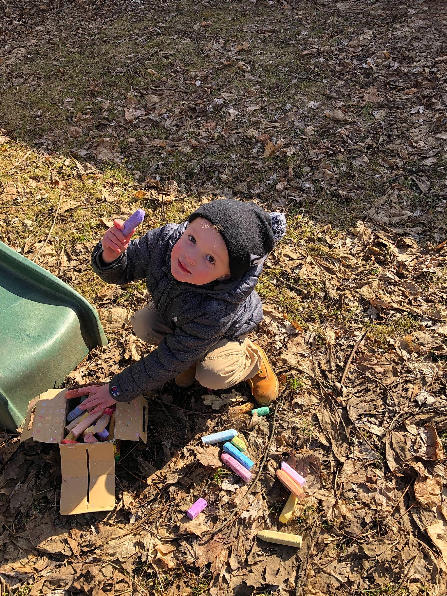 Keagan is registered to the contest to win money with this photo: adaptation, child, fun, headwear, person, plant, play, soil, toddler, tree