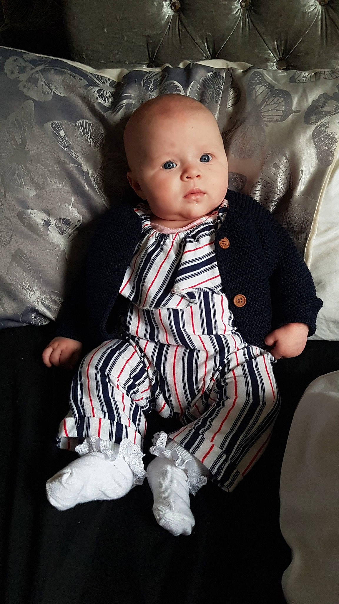 Lilly-mae joined the competition — help win amazing prizes! baby, baby_toddler_clothing, cheek, child, eye, person, sitting, skin, smile, toddler