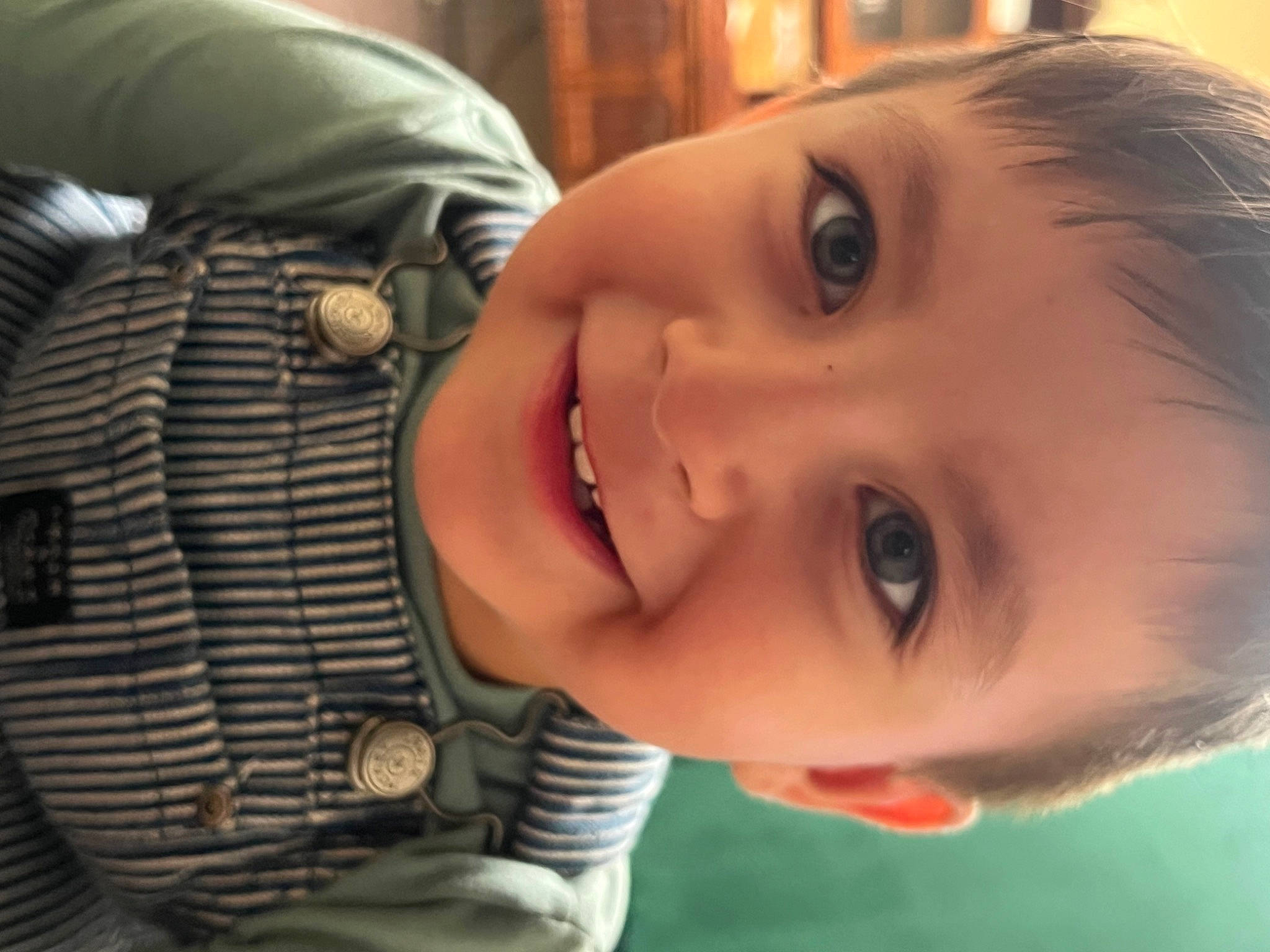 Lisandro is registered to the contest to win money with this photo: baby_toddler_clothing, cheek, chin, eye, eyelash, face, forehead, happy, head, iris, joy, lip, mammal, mouth, nose, person, plant, skin, smile, toddler