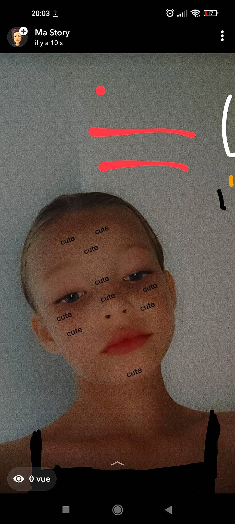 Maelysse a rejoint le concours — aidez-le/la à gagner de superbes lots ! art, cheek, chest, child, circle, eyelash, fashion_accessory, font, forehead, gesture, happy, jaw, nose, person, personal_protective_equipment, portrait_photography, smile, symbol, visual_arts