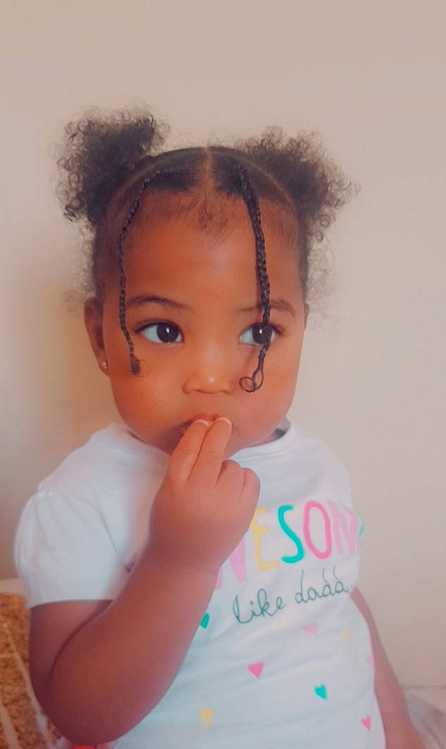 Anaya participe au concours pour gagner de l'argent avec cette photo : baby, black_hair, cheek, child, chin, ear, eye, eyebrow, face, forehead, hair, hairstyle, head, iris, lip, neck, nose, person, portrait, skin