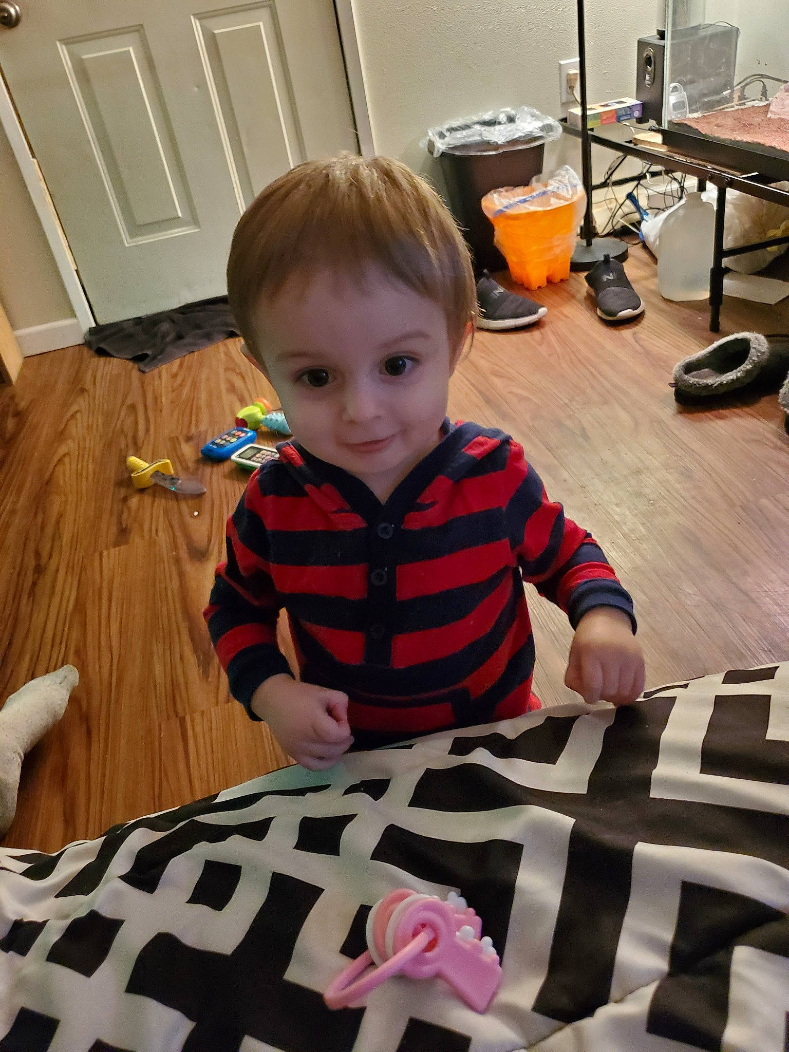 Tegan is registered to the contest to win money with this photo: child, furniture, person, play, textile, toddler