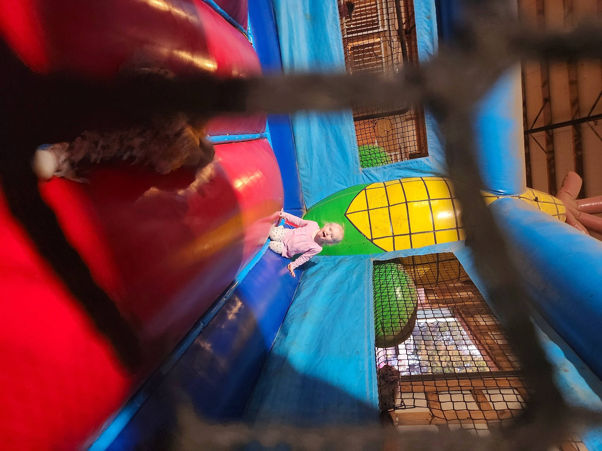 Alia joined the competition — help win amazing prizes! animation, city, electric_blue, event, fictional_character, finger, fun, games, glass, leisure, magenta, net, outdoor_play_equipment, pattern, person, play, purple, recreation, room, textile