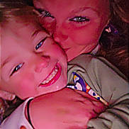 Gabriel is registered to the contest to win money with this photo: affection, child, closeup, clothing, emotion, eyebrows, eyelashes, face, family, hand, hug, indoor, joy, love, portrait, skin, smile, togetherness, warmth, woman