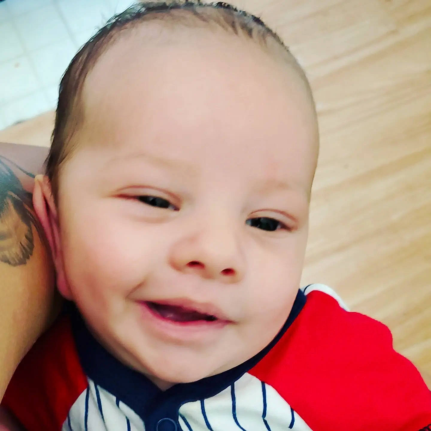 Draven joined the competition — help win amazing prizes! baby, baby_toddler_clothing, cheek, collar, ear, eye, eyebrow, eyelash, finger, happy, head, iris, jaw, lip, mouth, neck, nose, person, skin, sleeve