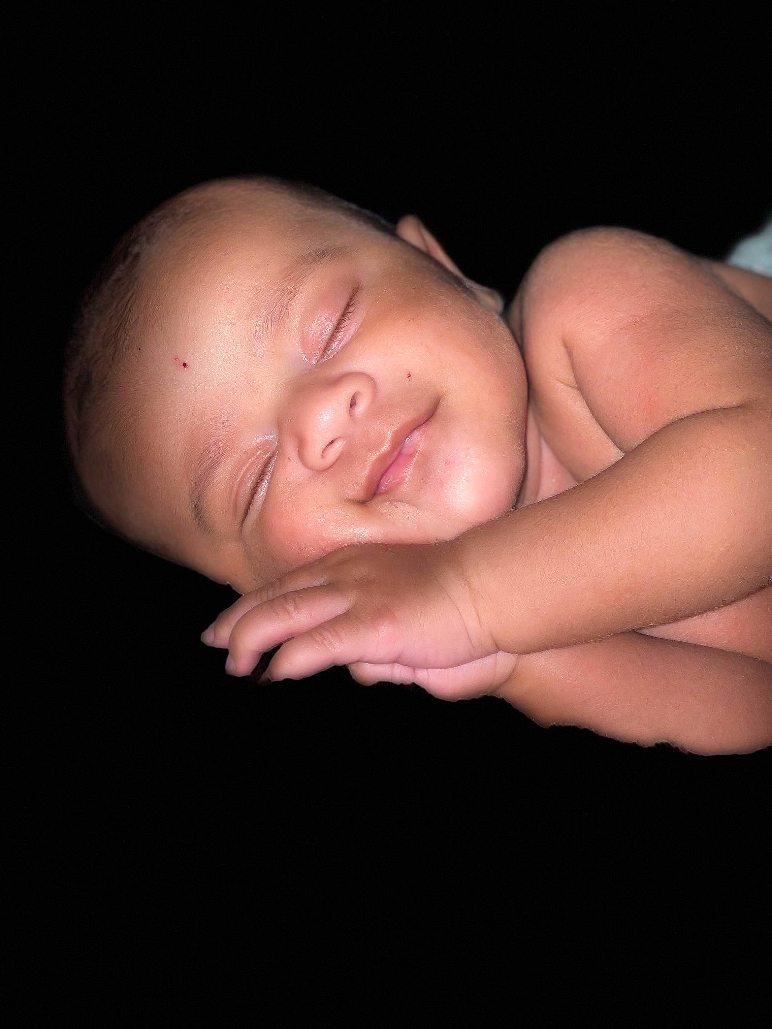 Tyemaine joined the competition — help win amazing prizes! baby, cheek, comfort, darkness, elbow, finger, flash_photography, flesh, flooring, fun, gesture, head, human_body, nail, neck, nose, person, portrait_photography, smile, thumb