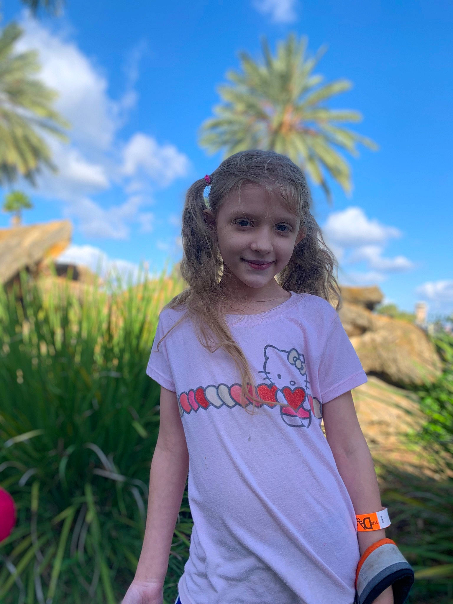Ellianna joined the competition — help win amazing prizes! arecales, azure, cloud, daytime, electric_blue, flash_photography, fun, grass, happy, joy, leaf, leisure, nature, people_in_nature, person, plant, sky, smile, summer, sunlight