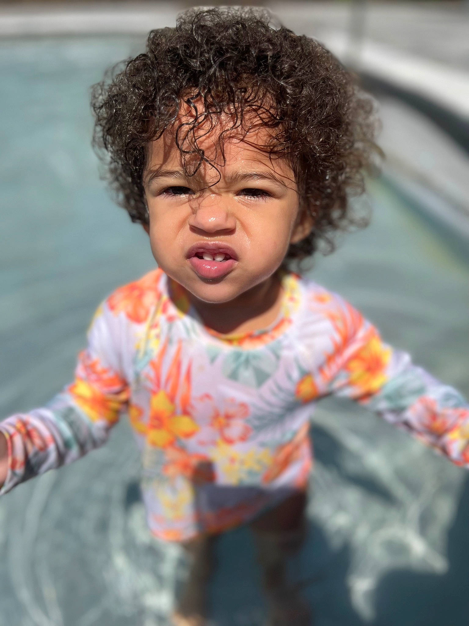 Zakiyah is registered to the contest to win money with this photo: baby_toddler_clothing, cheek, cool, eye, facial_expression, flash_photography, fun, hairstyle, hand, happy, head, human_body, mouth, nose, organ, person, skin, sleeve, smile, sorrow