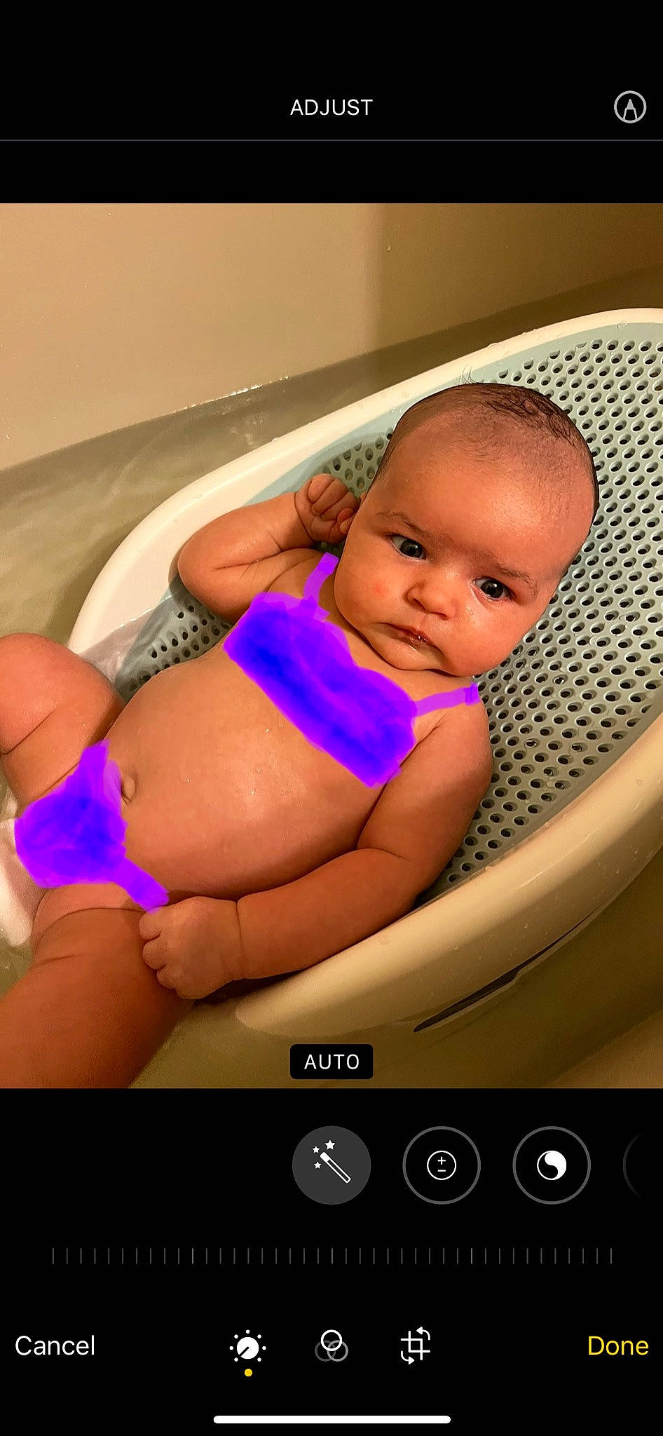 Daisy is registered to the contest to win money with this photo: abdomen, baby, brassiere, cheek, chest, child, comfort, eye, finger, fun, magenta, mouth, muscle, organ, person, pink, skin, thigh, thumb, toddler