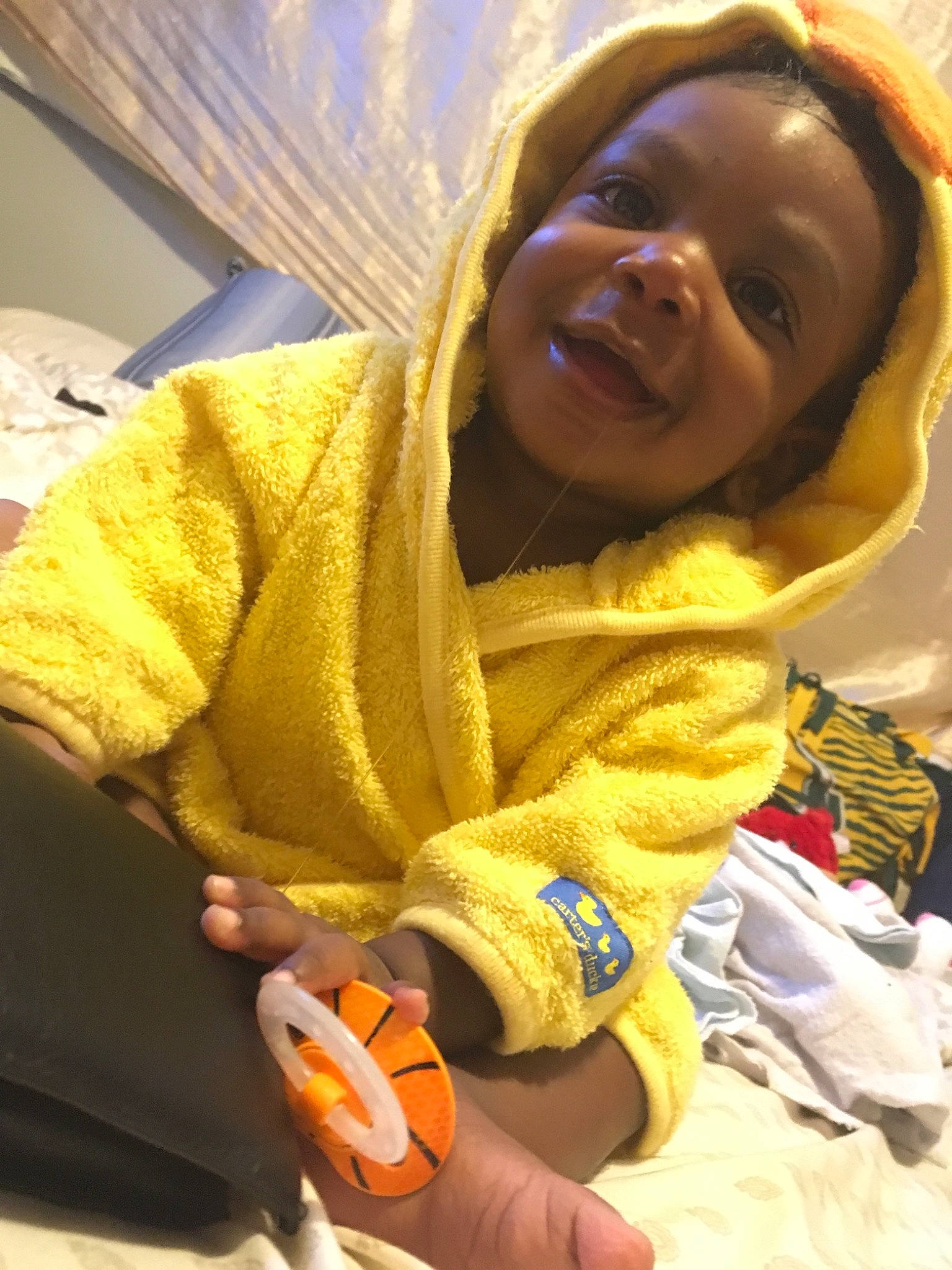Deangelo joined the competition — help win amazing prizes! child, person, smile, yellow