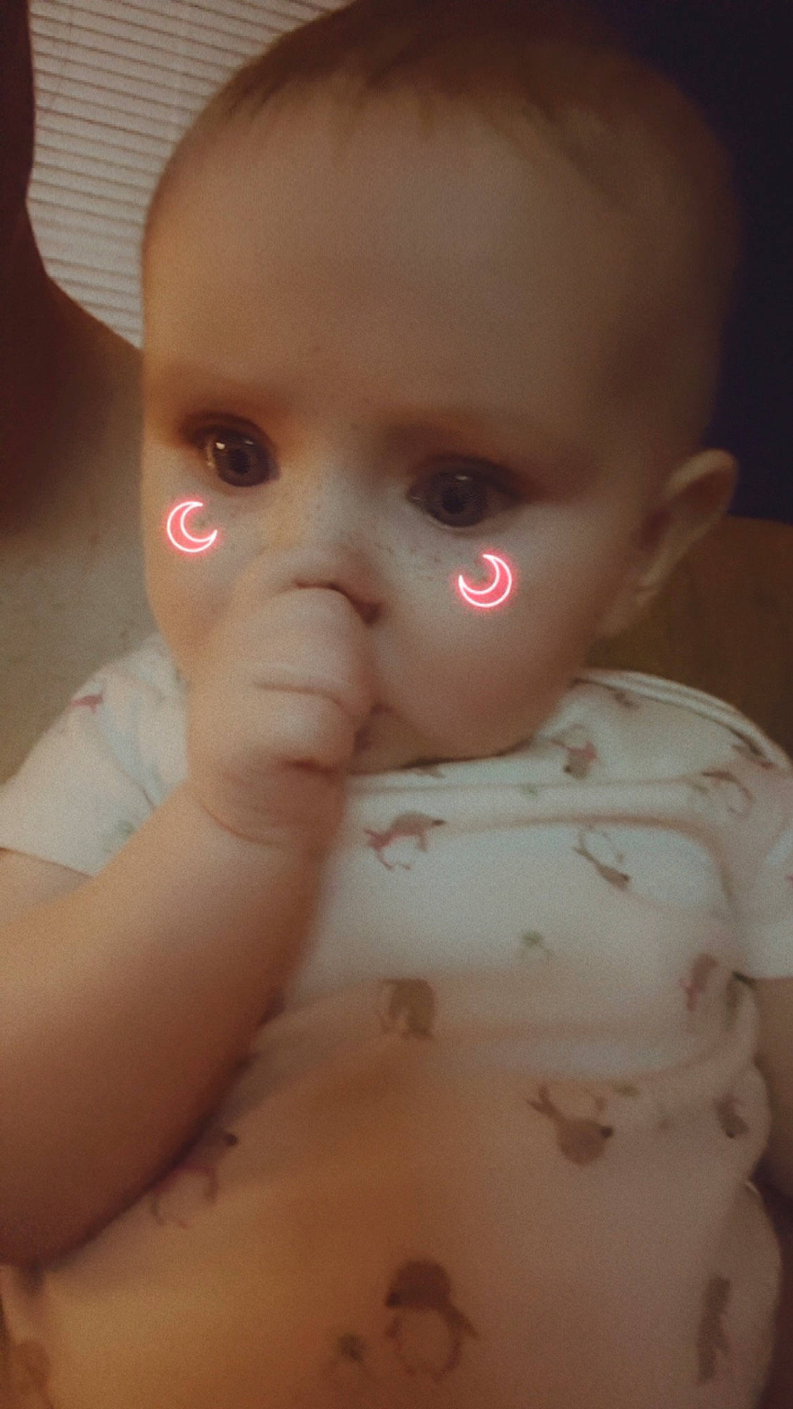 Brooklyn joined the competition — help win amazing prizes! baby, baby_toddler_clothing, cheek, chest, child, chin, close_up, ear, eyebrow, eyelash, flesh, iris, lip, mouth, no_expression, nose, person, skin, sleeve, thumb