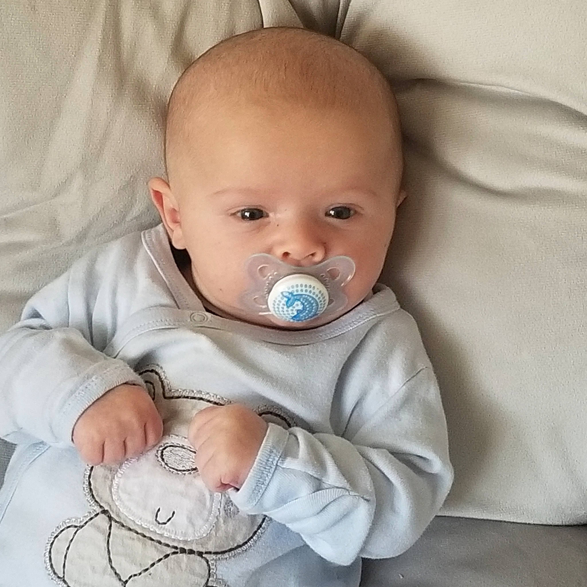 Madix is registered to the contest to win money with this photo: baby, baby_products, baby_sleeping, child, head, mouth, nose, person, product, toddler