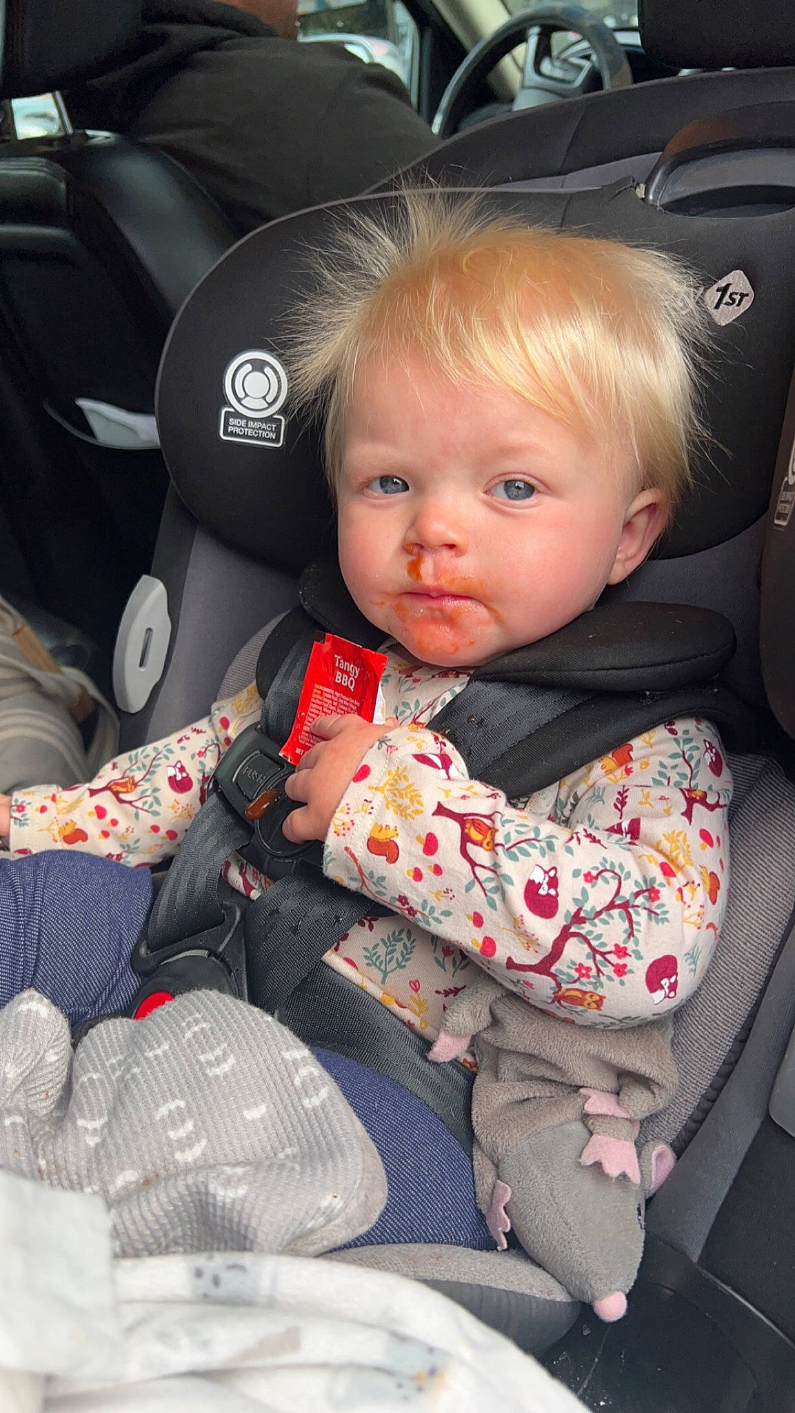 Raven joined the competition — help win amazing prizes! auto_part, automotive_design, baby, baby_carriage, baby_in_car_seat, baby_products, car, car_seat, car_seat_cover, child, comfort, face, head_restraint, motor_vehicle, person, product, seat_belt, steering_part, steering_wheel, toddler