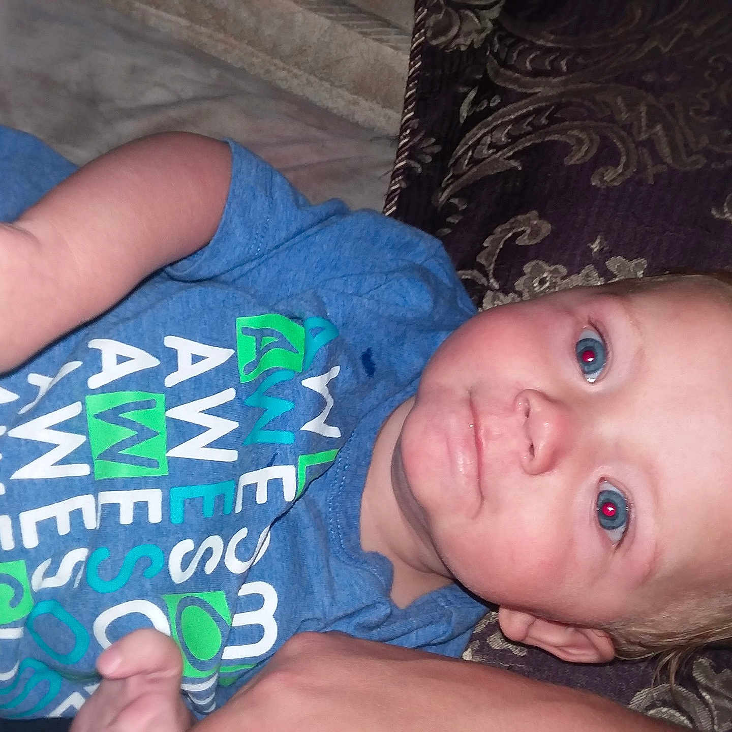 Winston joined the competition — help win amazing prizes! arm, blue, boy, cheek, child, cool, eye, face, finger, fun, hand, head, infant, mouth, nose, play, product, skin, smile, toddler