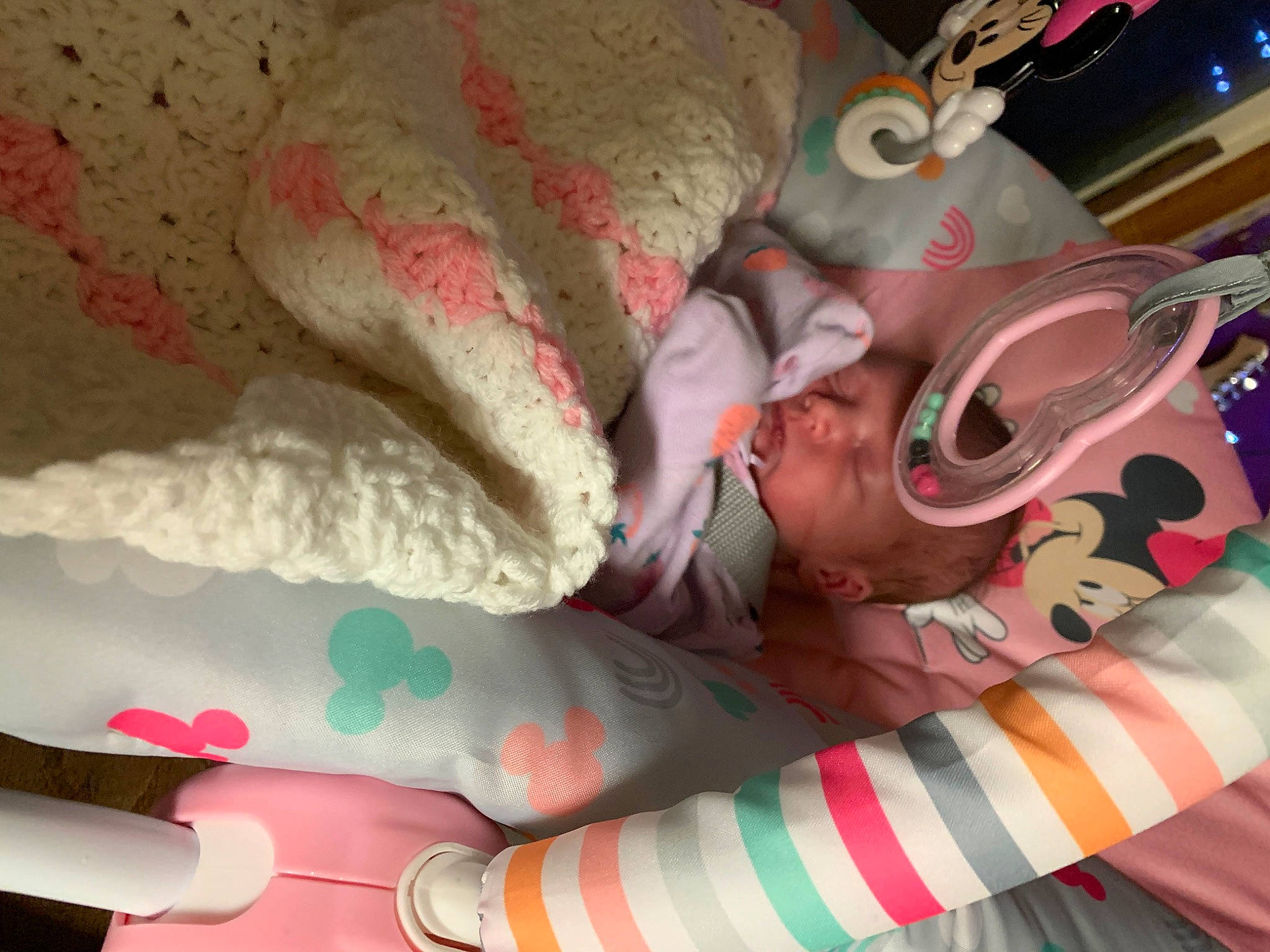 Brynlee joined the competition — help win amazing prizes! baby, baby_products, bed, bed_sheet, bedding, carmine, child, comfort, event, hospital, linens, medical, medical_equipment, mouth, patient, pattern, person, pink, service, textile
