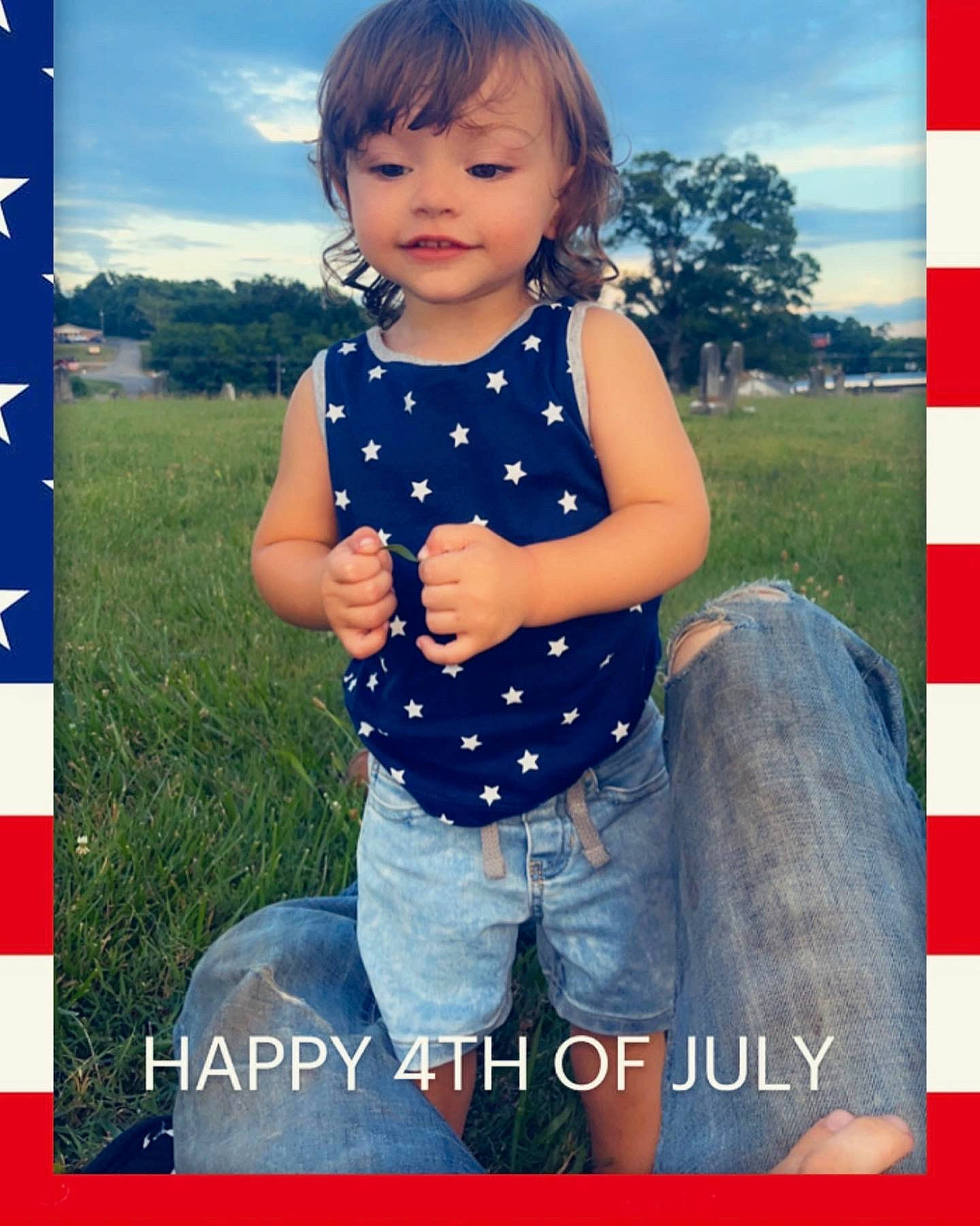 Jaxson Murphy joined the competition — help win amazing prizes! baby_toddler_clothing, child, clothing, cloud, facial_expression, flash_photography, fun, gesture, grass, hairstyle, happy, jeans, leisure, organ, people_in_nature, person, pink, sky, sleeve, summer