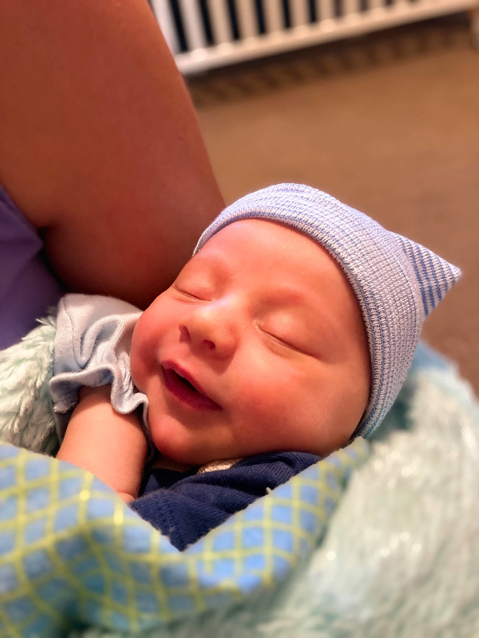 Jaxson is registered to the contest to win money with this photo: baby, baby_sleeping, bonnet, cheek, child, headgear, headwear, nap, nose, person, skin, sleep, toddler