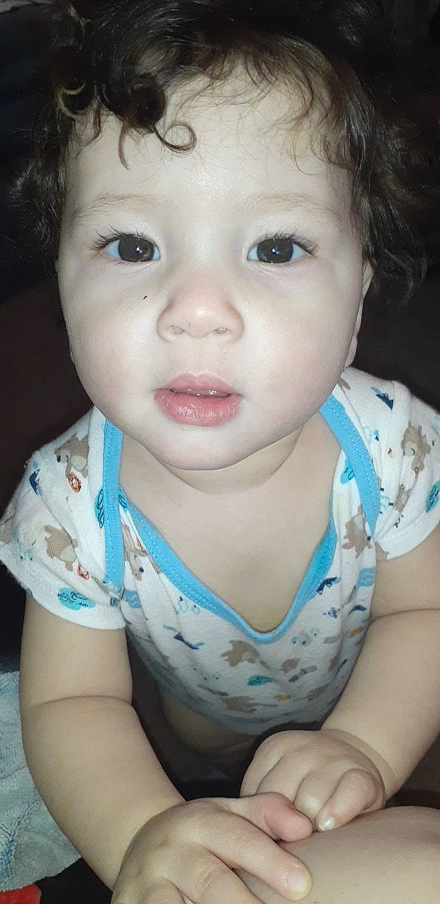 Zechariah is registered to the contest to win money with this photo: baby, beauty, cheek, child, chin, ear, eye, eyebrow, eyelash, face, forehead, head, iris, lip, mouth, neck, nose, person, skin, smile