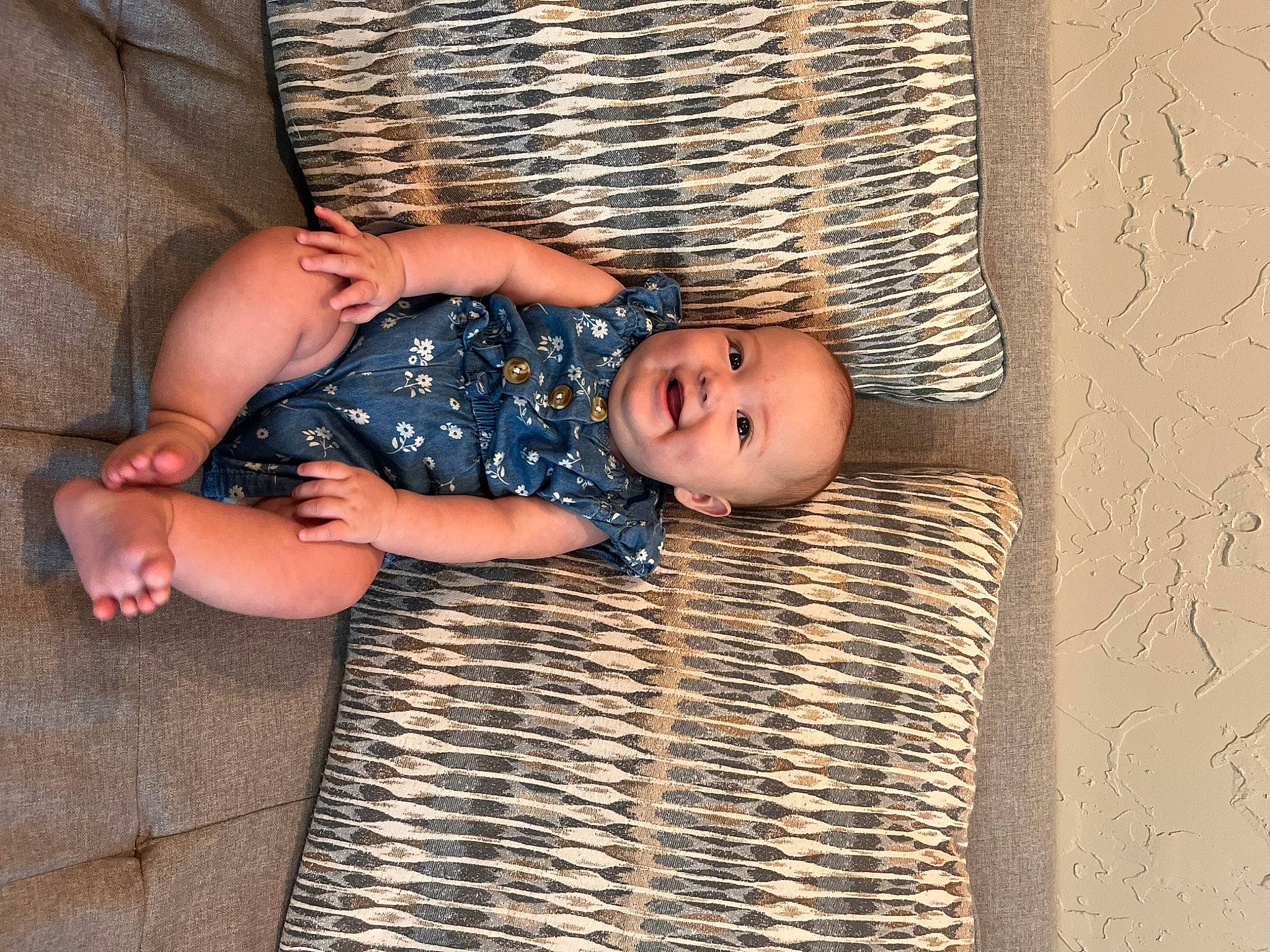 Aleaha joined the competition — help win amazing prizes! baby, baby_toddler_clothing, child, comfort, eye, flash_photography, flooring, foot, fun, hardwood, human_leg, pattern, person, portrait_photography, sitting, skin, toddler, wood