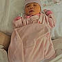 Chosenn joined the competition — help win amazing prizes! baby, baby_gloves, bed, blanket, child, comfort, cozy, cute, fabric, hat, indoors, infant, newborn, peaceful, pink_clothing, portrait, rest, sleeping, soft, warm