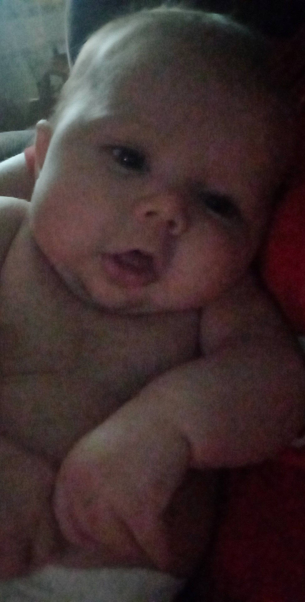 Everest is registered to the contest to win money with this photo: arm, baby, cheek, chest, child, cloud, comfort, ear, eyelash, face, forehead, gesture, happy, jaw, lip, mouth, nose, person, skin, thumb