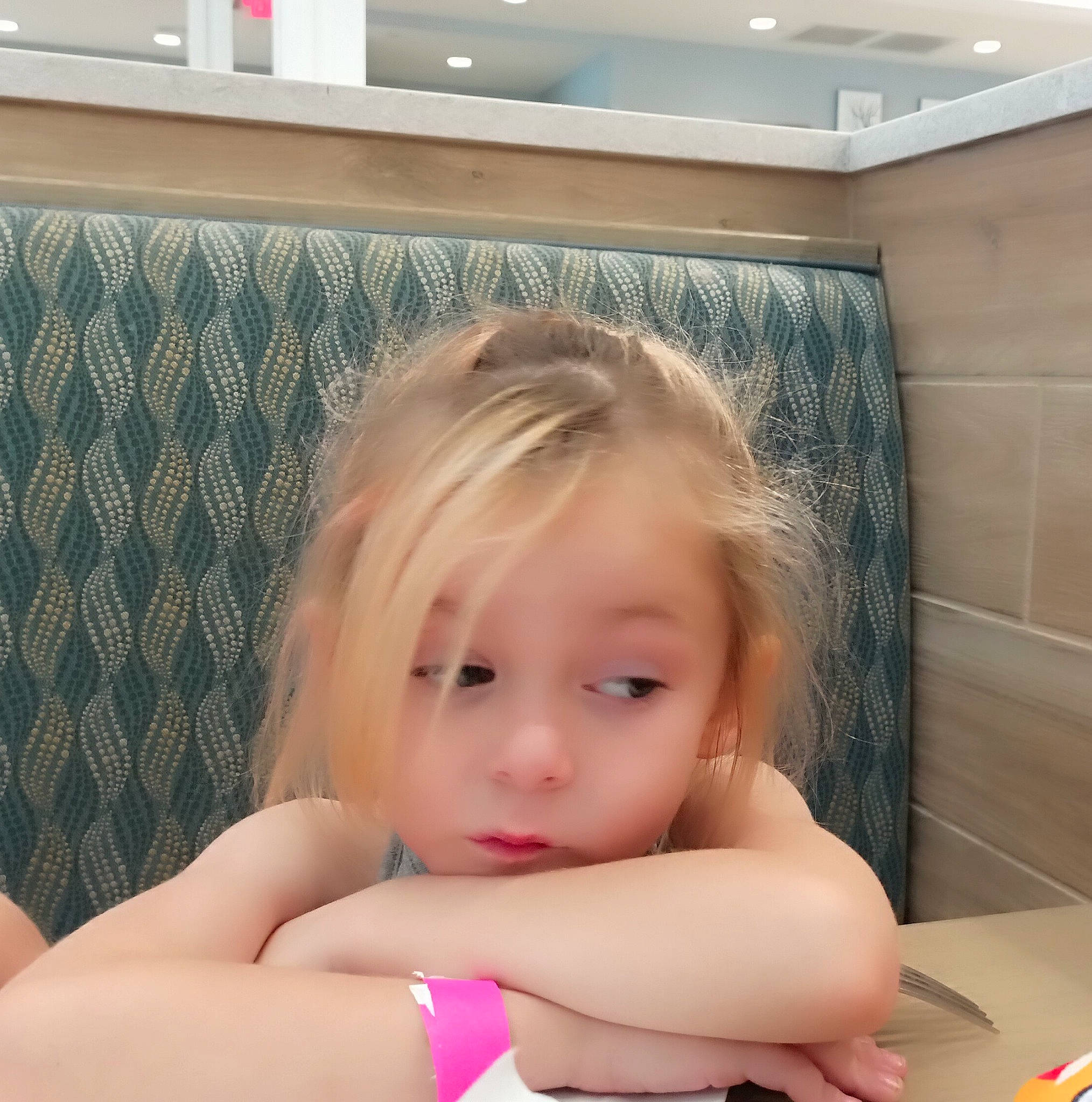 Hadley is registered to the contest to win money with this photo: blond, cheek, child, comfort, eyebrow, eyelash, face, finger, fun, gesture, happy, head, iris, mouth, nail, nose, person, skin, textile, thumb