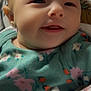 Sirena joined the competition — help win amazing prizes! baby, smiling, face, infant, clothing, blanket, portrait, cute, child, happy, apparel, fabric, skin, head, person, newborn, closeup, soft, toddler, young