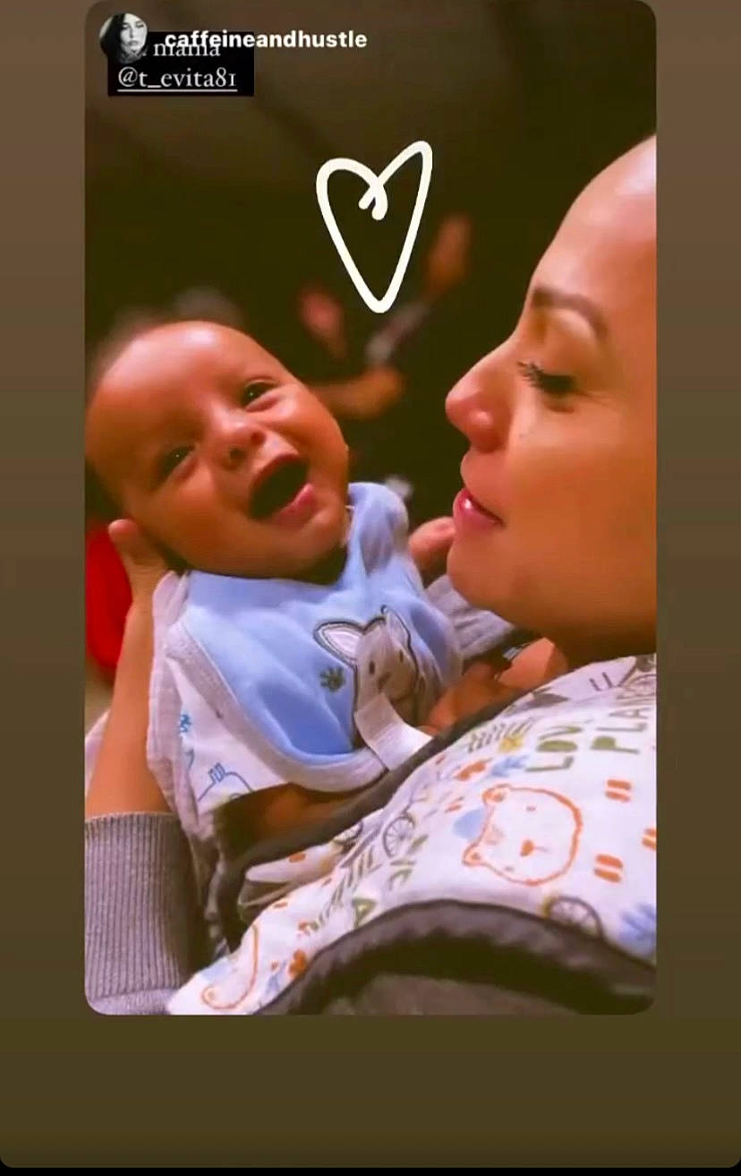 Donald is registered to the contest to win money with this photo: adaptation, baby, cheek, child, ear, event, facial_expression, flash_photography, font, fun, gesture, happy, headwear, interaction, mammal, mouth, nose, person, photo_caption, smile