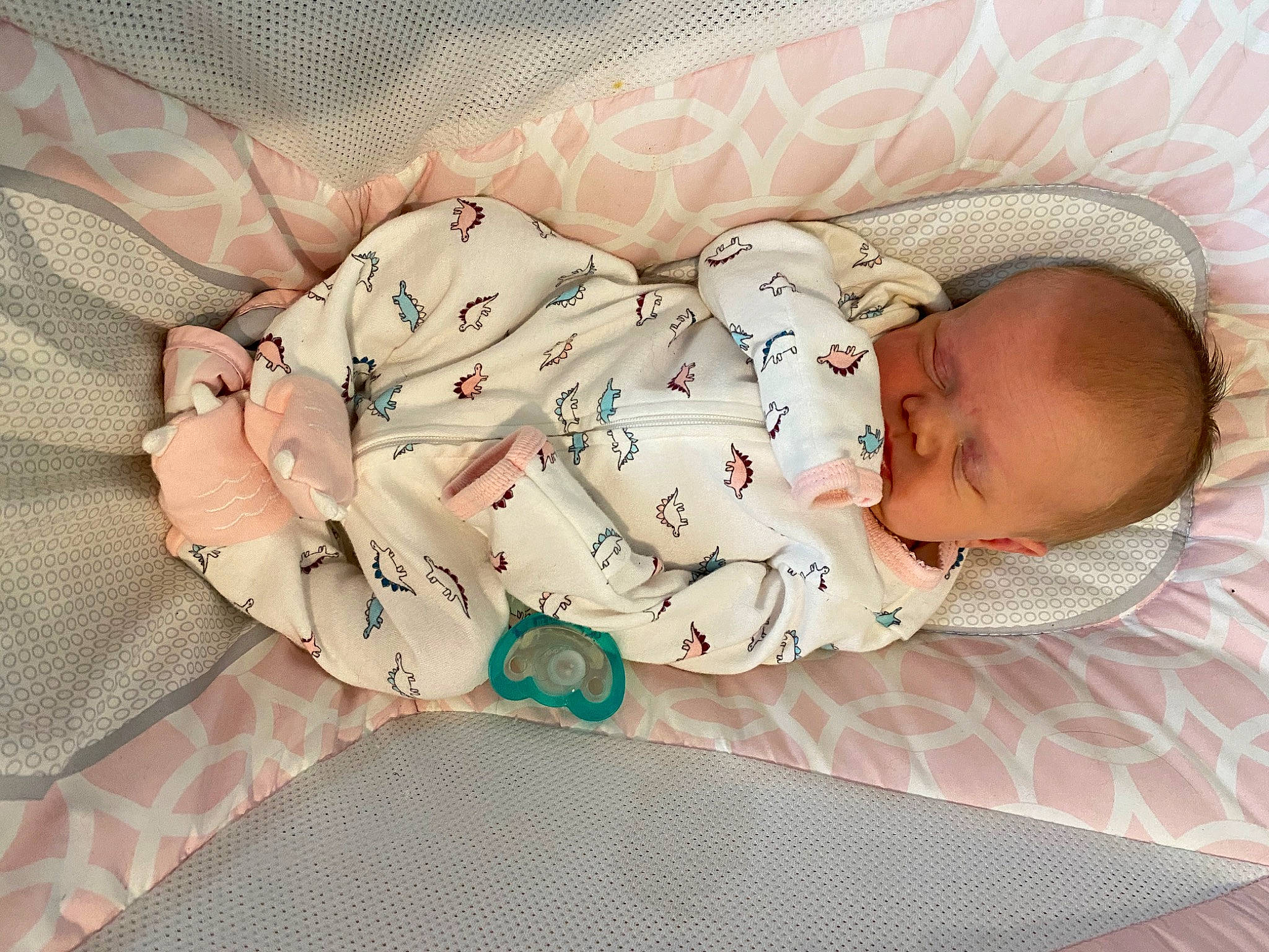 Jordynn joined the competition — help win amazing prizes! baby, baby_products, baby_sleeping, baby_toddler_clothing, bedtime, birth, child, comfort, linens, nap, person, pink, product, sleep, toddler