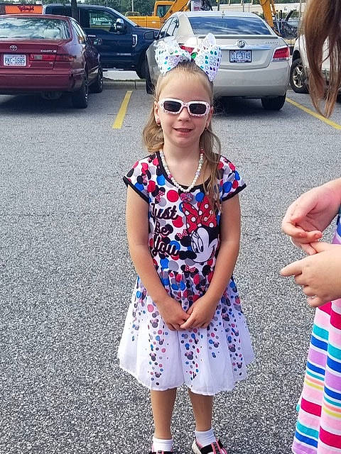 Emilee joined the competition — help win amazing prizes! car, child, city_car, dress, eyewear, family_car, fashion, footwear, glasses, joy, luxury_vehicle, people, person, recreation, shoe, smile, street_fashion, summer, sunglasses, toddler