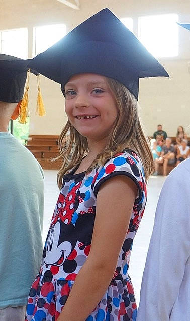 Emilee joined the competition — help win amazing prizes! academic_dress, clothing, event, fashion_accessory, graduation, hat, headgear, headwear, joy, mortarboard, person, smile, sun_hat