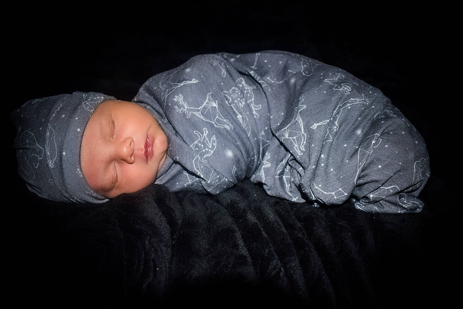 Ozzy joined the competition — help win amazing prizes! baby, baby_toddler_clothing, child, comfort, darkness, flash_photography, headwear, human_body, night, person, personal_protective_equipment, sleeve, toddler